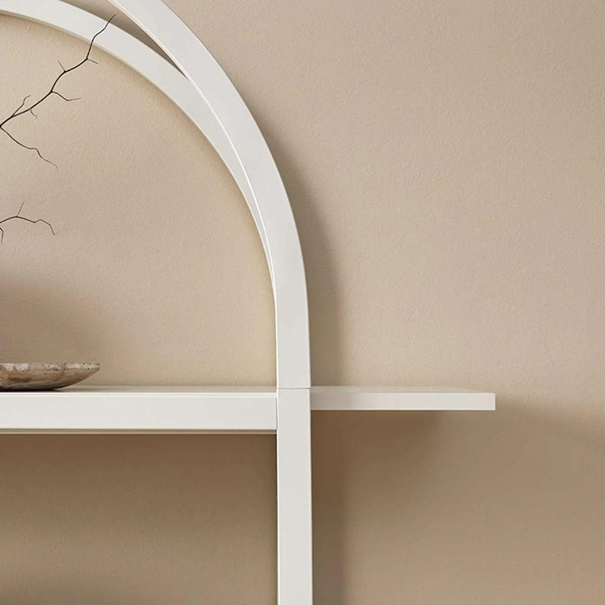 Alfie Arched Shelves - Beige - Image 8