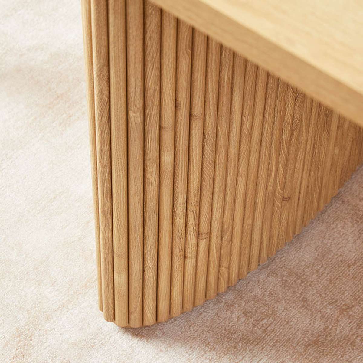 Amara Six Seater Dining Table - Natural - Image 13