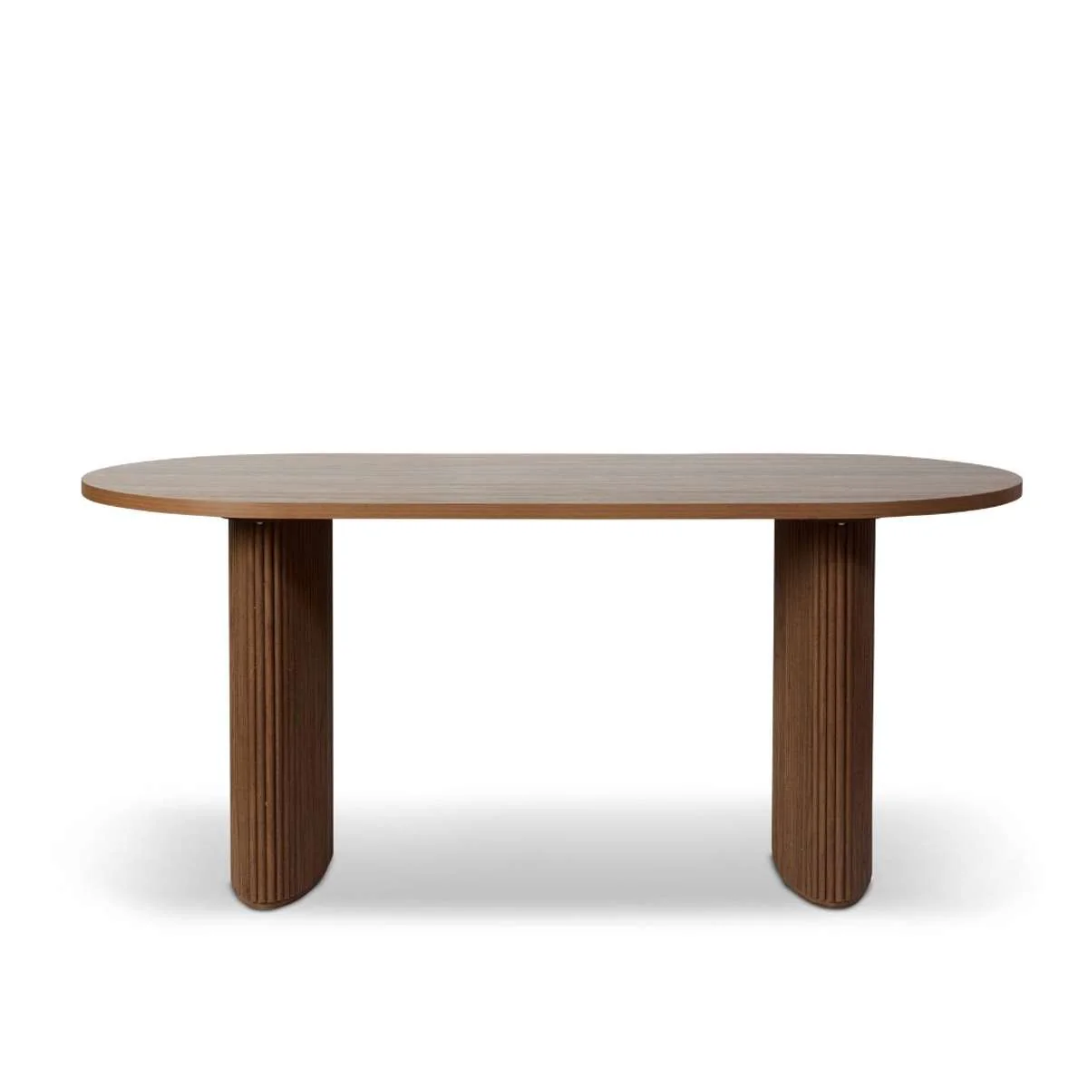 Amara Six Seater Dining Table - Walnut - Image 11