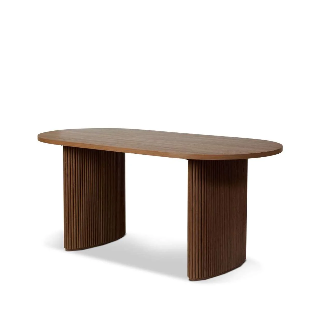 Amara Six Seater Dining Table - Walnut - Image 12