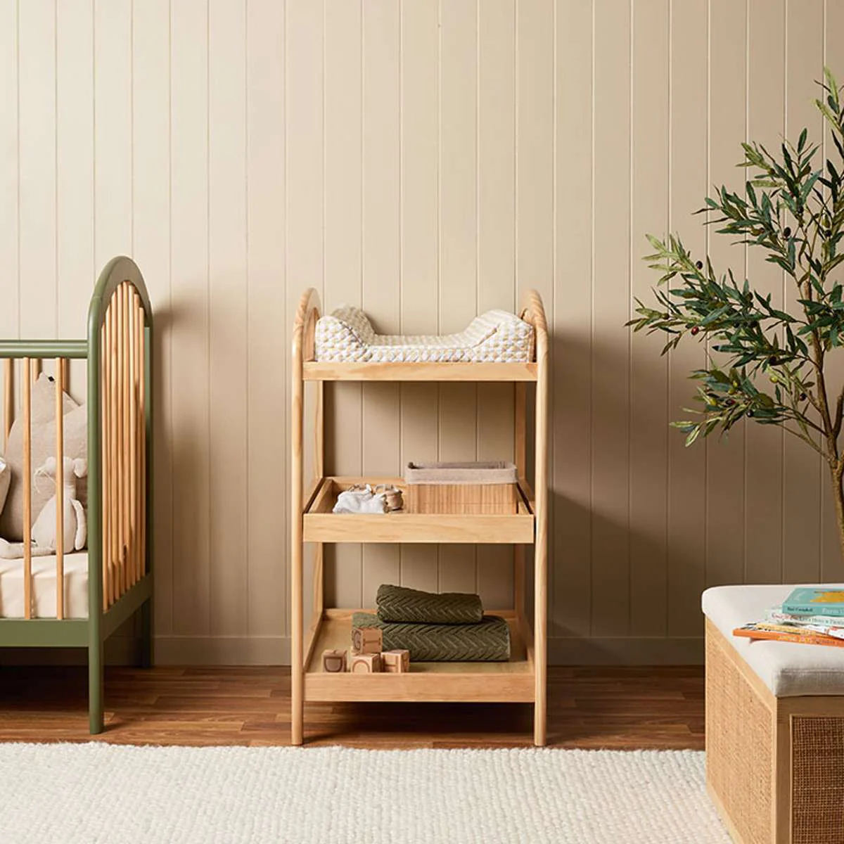 Archie 2 Shelf Change Table - Image 6
