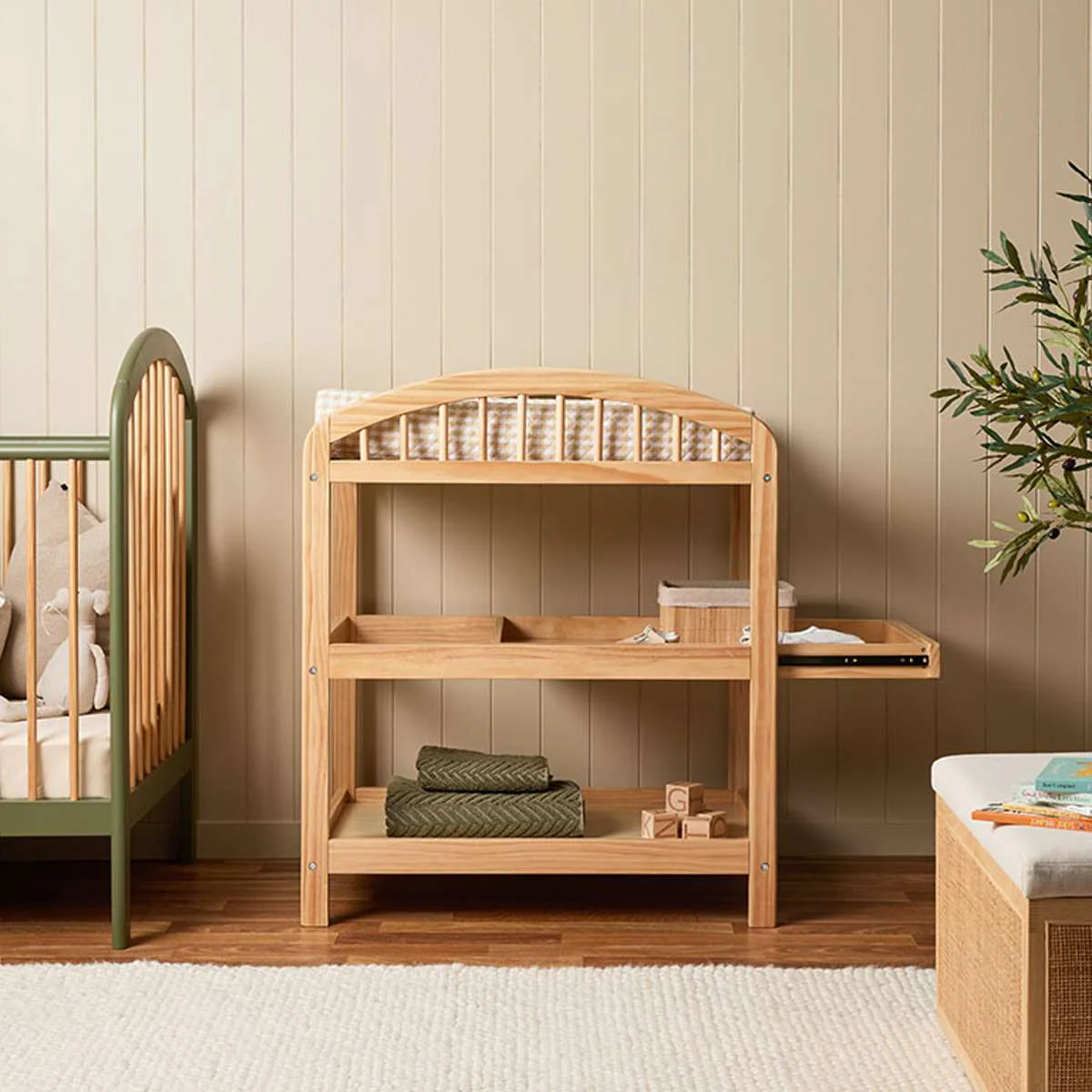 Archie 2 Shelf Change Table - Image 7