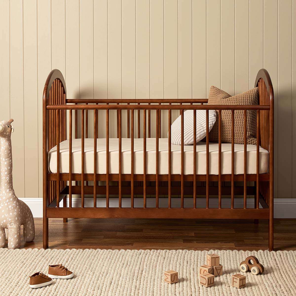 Archie Cot - Hazelnut - Image 4