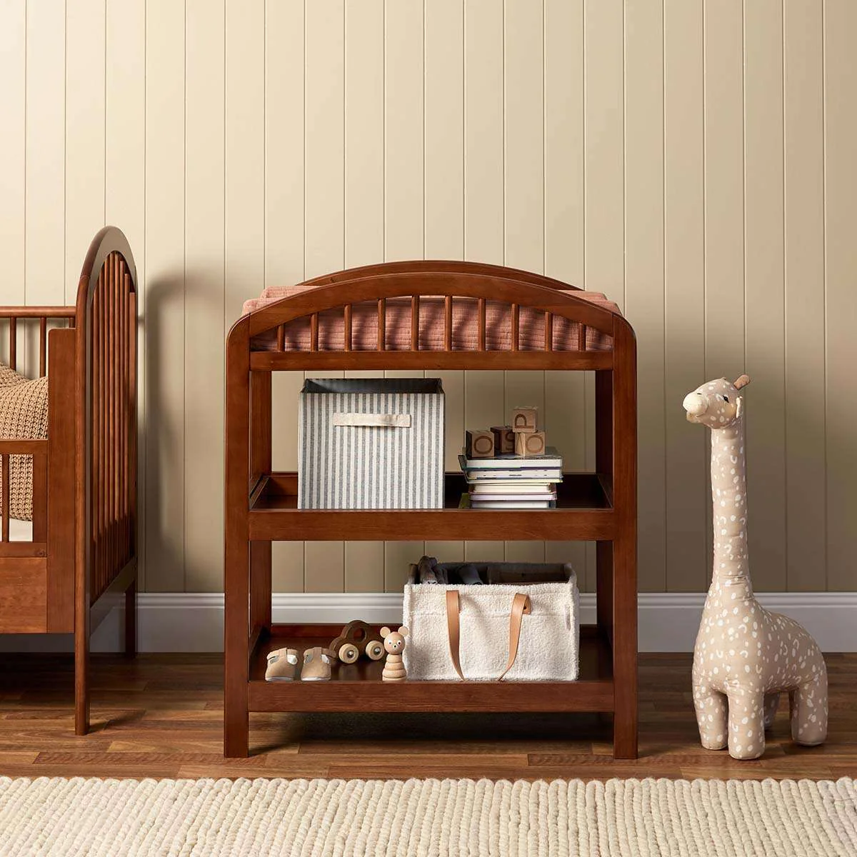 Archie Cot - Hazelnut - Image 8