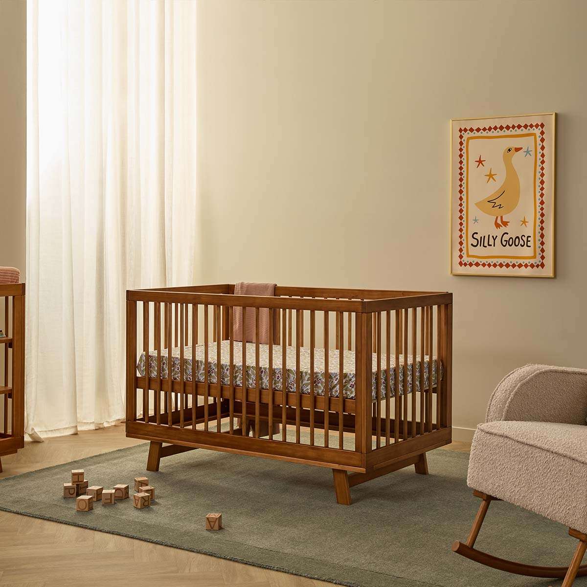 Aspen Classic Cot - Hazelnut - Image 2