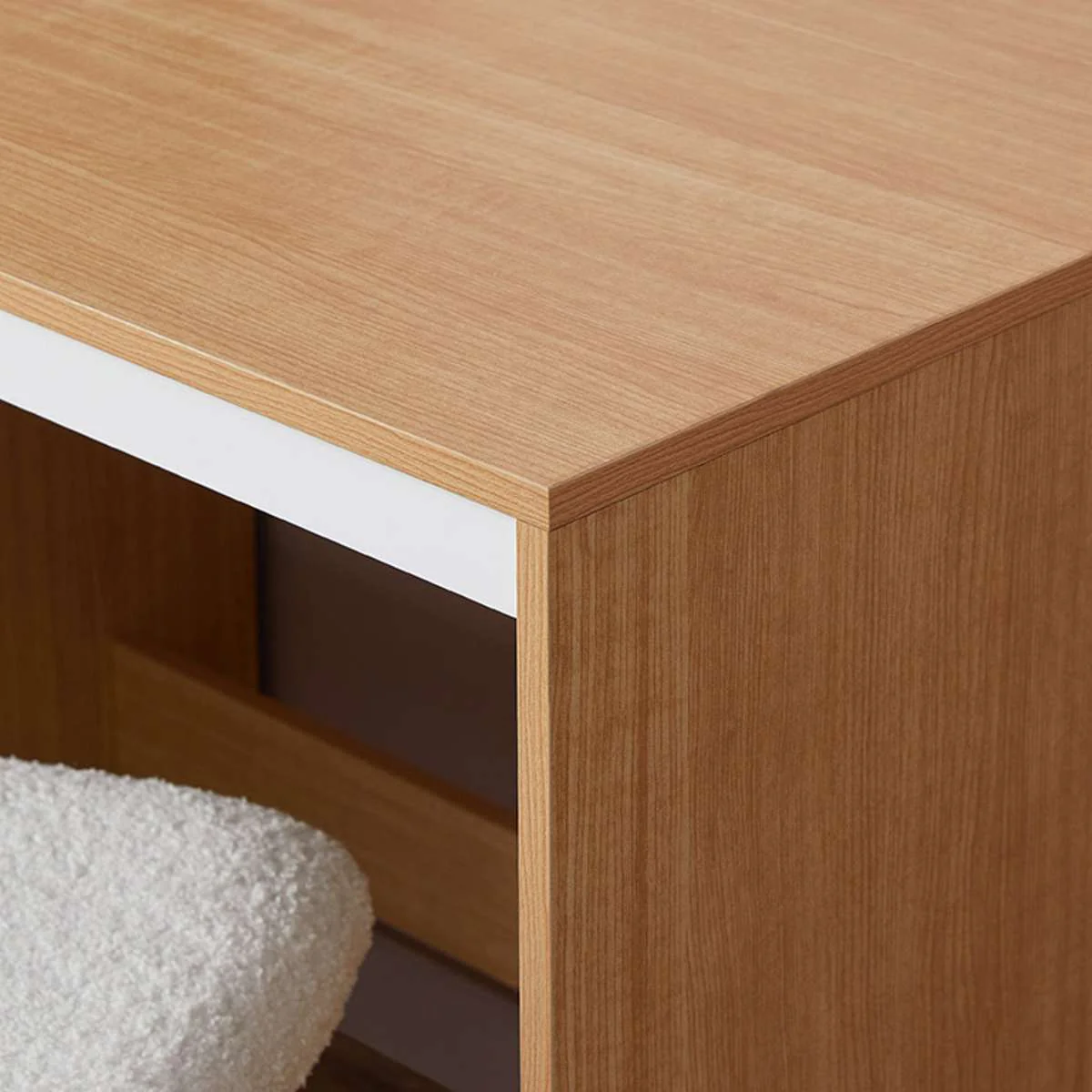 Aspen Desk - White/Natural - Image 12