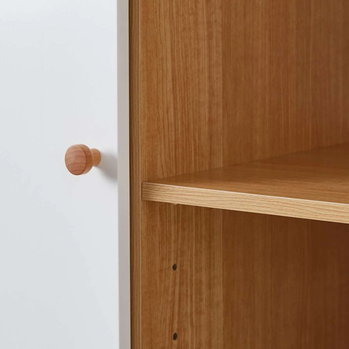 Aspen Wardrobe - White/Natural - Image 10