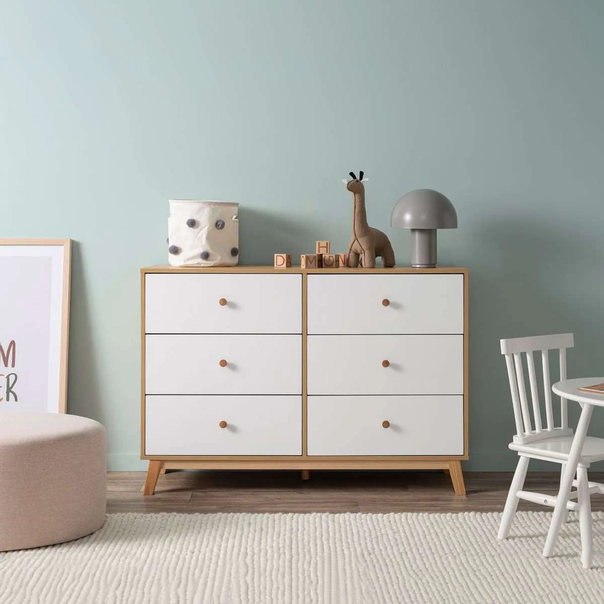 Aspen White Six Piece Nursery Set - Image 4