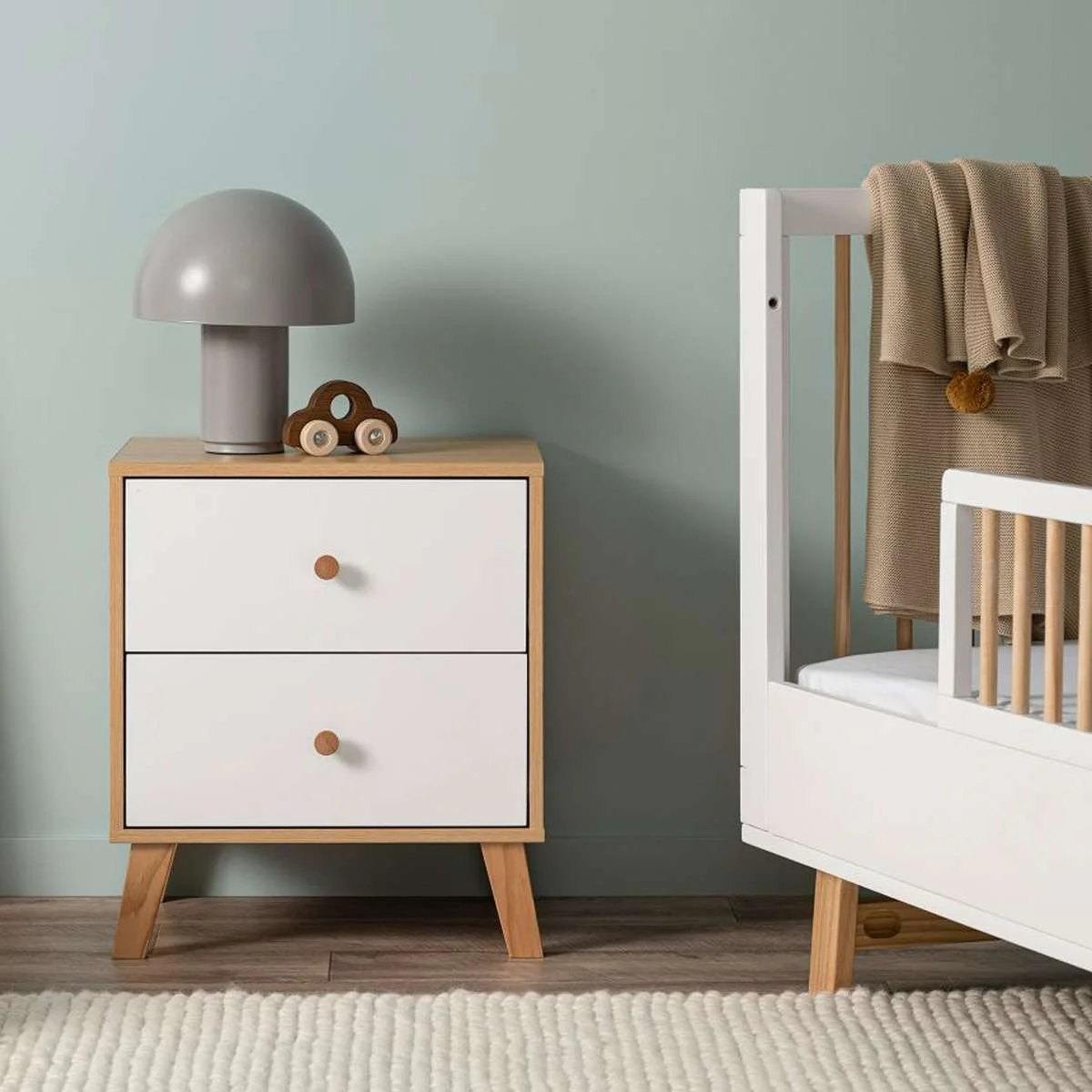 Imogen Natural Single Four Piece Bedroom Set - Image 4