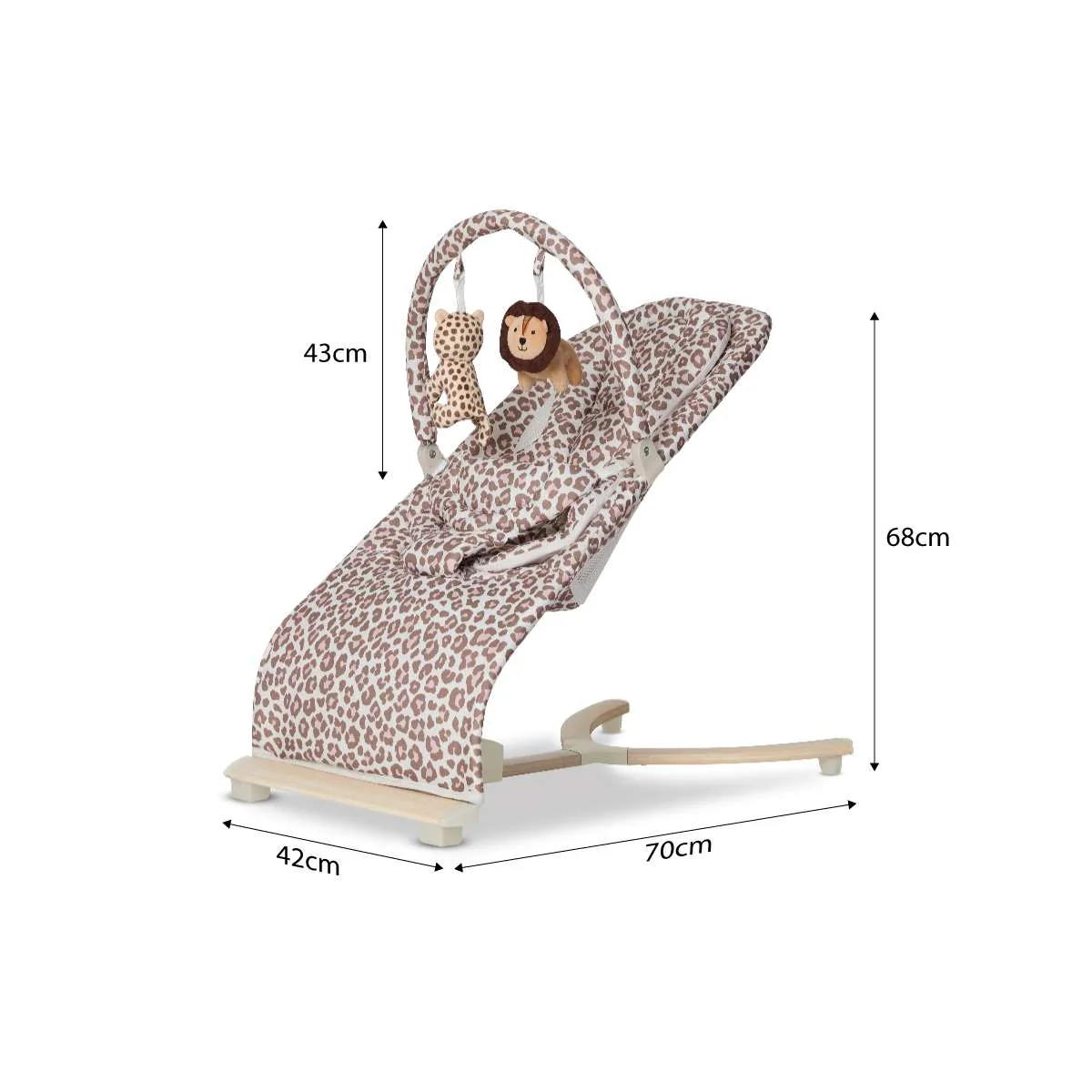 Aubrey Animal Bouncer - Leopard - Image 12