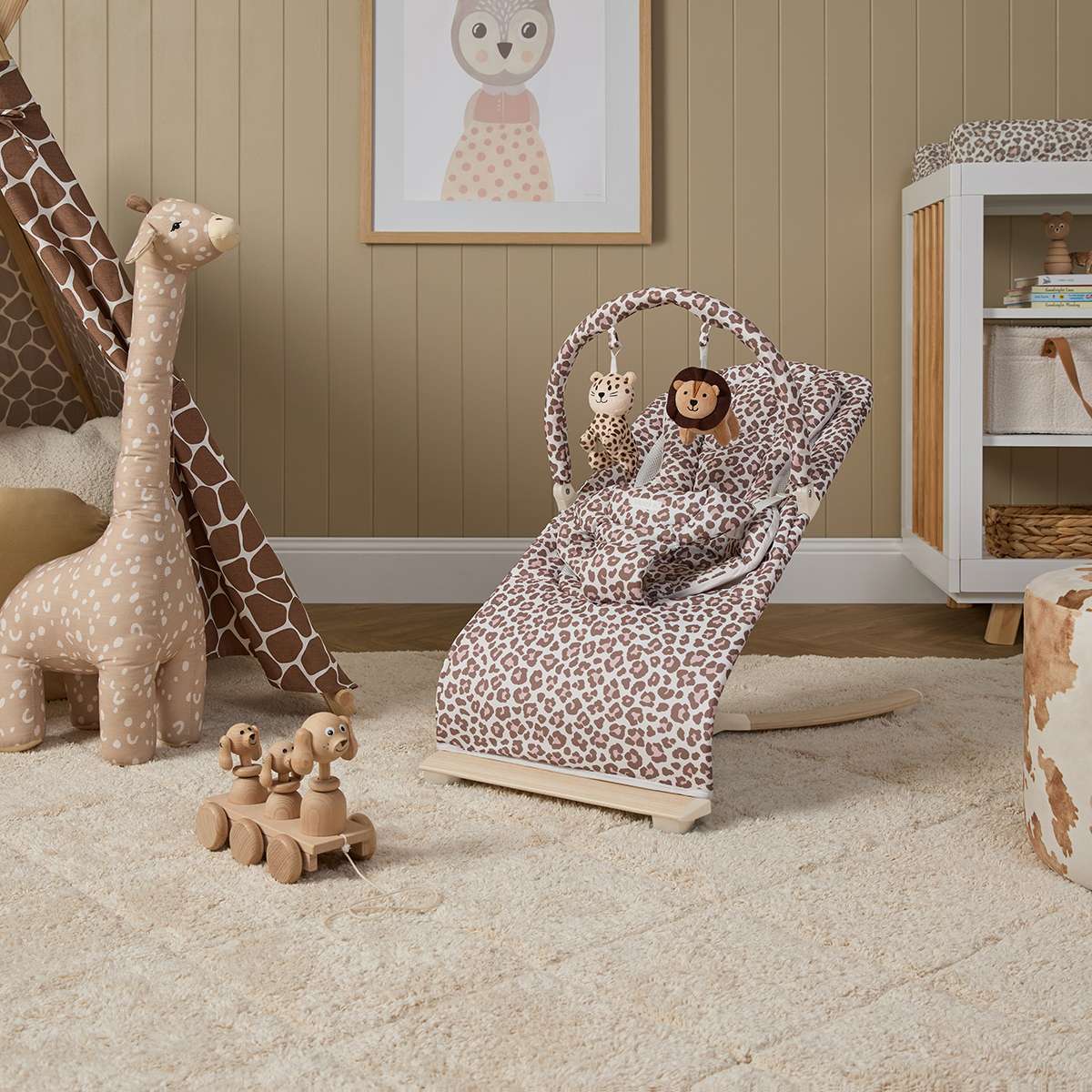 Aubrey Animal Bouncer - Leopard - Image 3