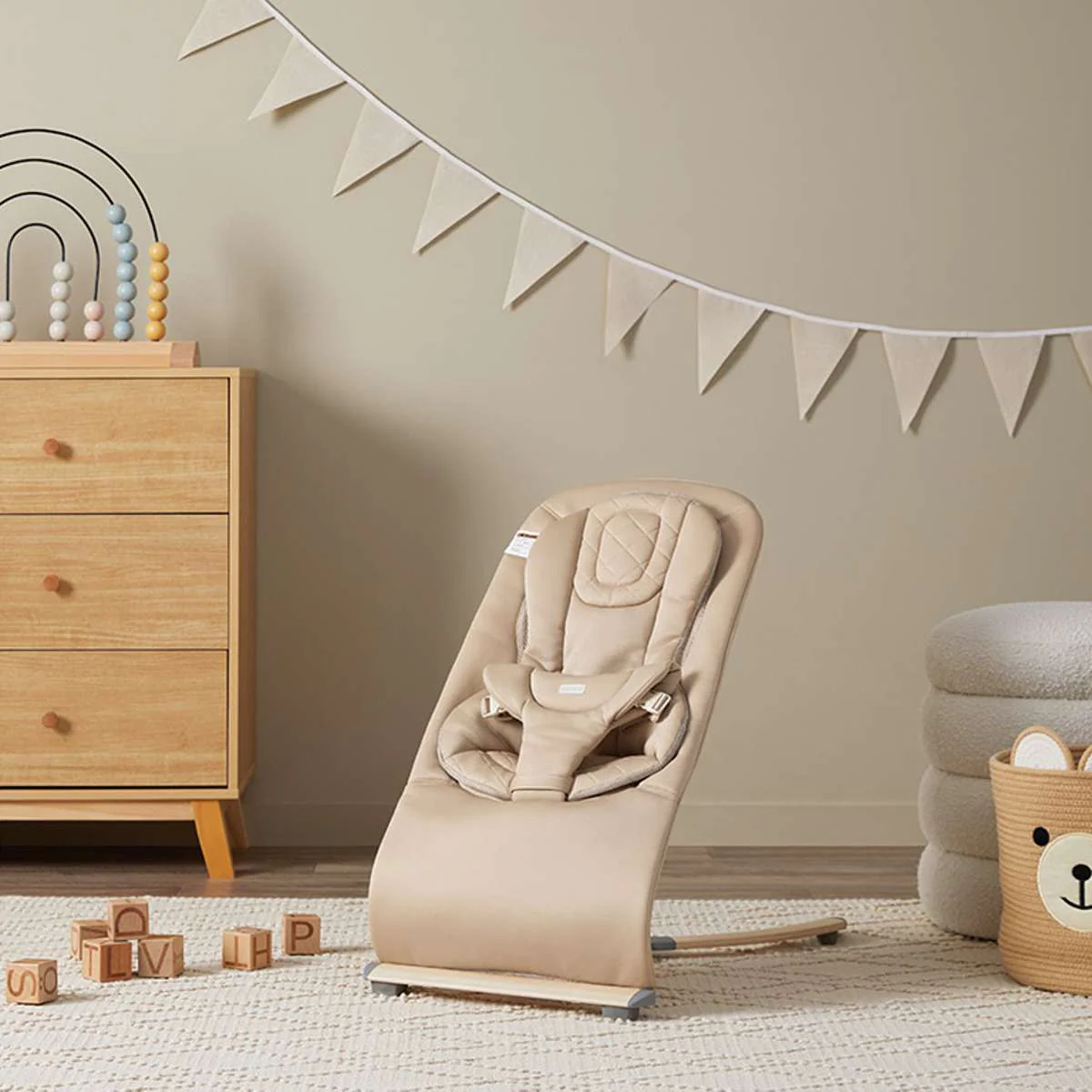 Aubrey Padded Bouncer - Butterscotch - Image 6