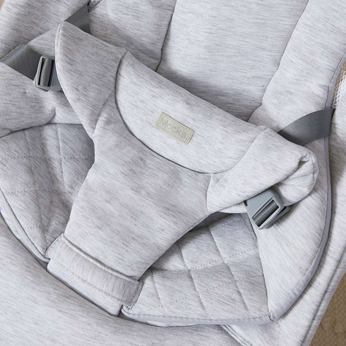 Aubrey Padded Bouncer - Soft Grey - Image 11