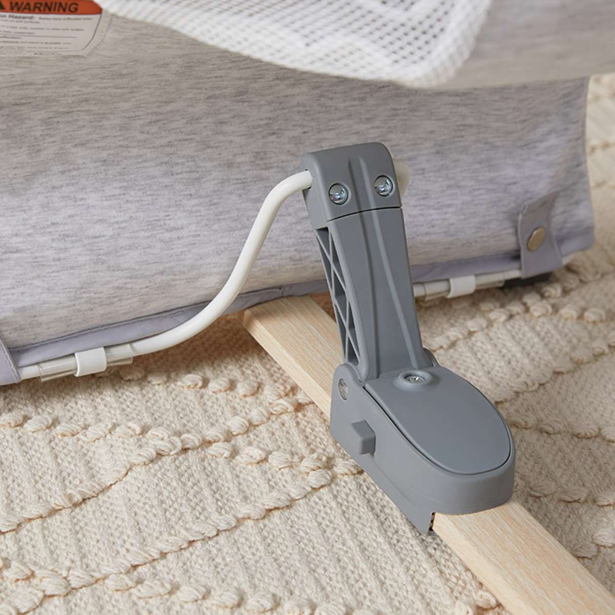 Aubrey Padded Bouncer - Soft Grey - Image 13