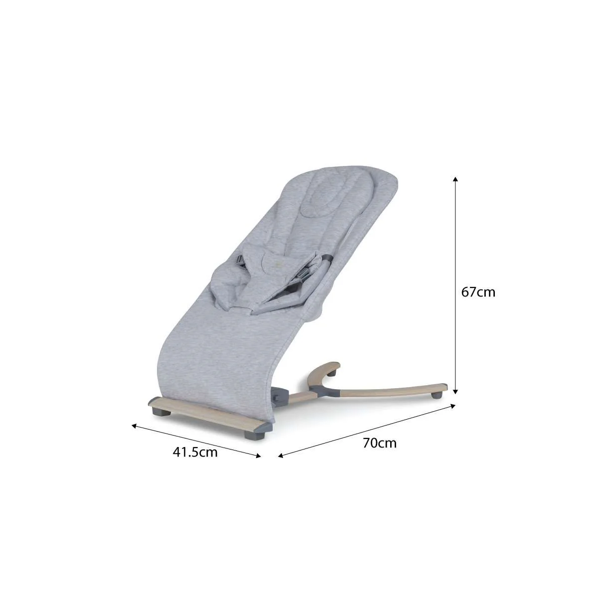Aubrey Padded Bouncer - Soft Grey - Image 20