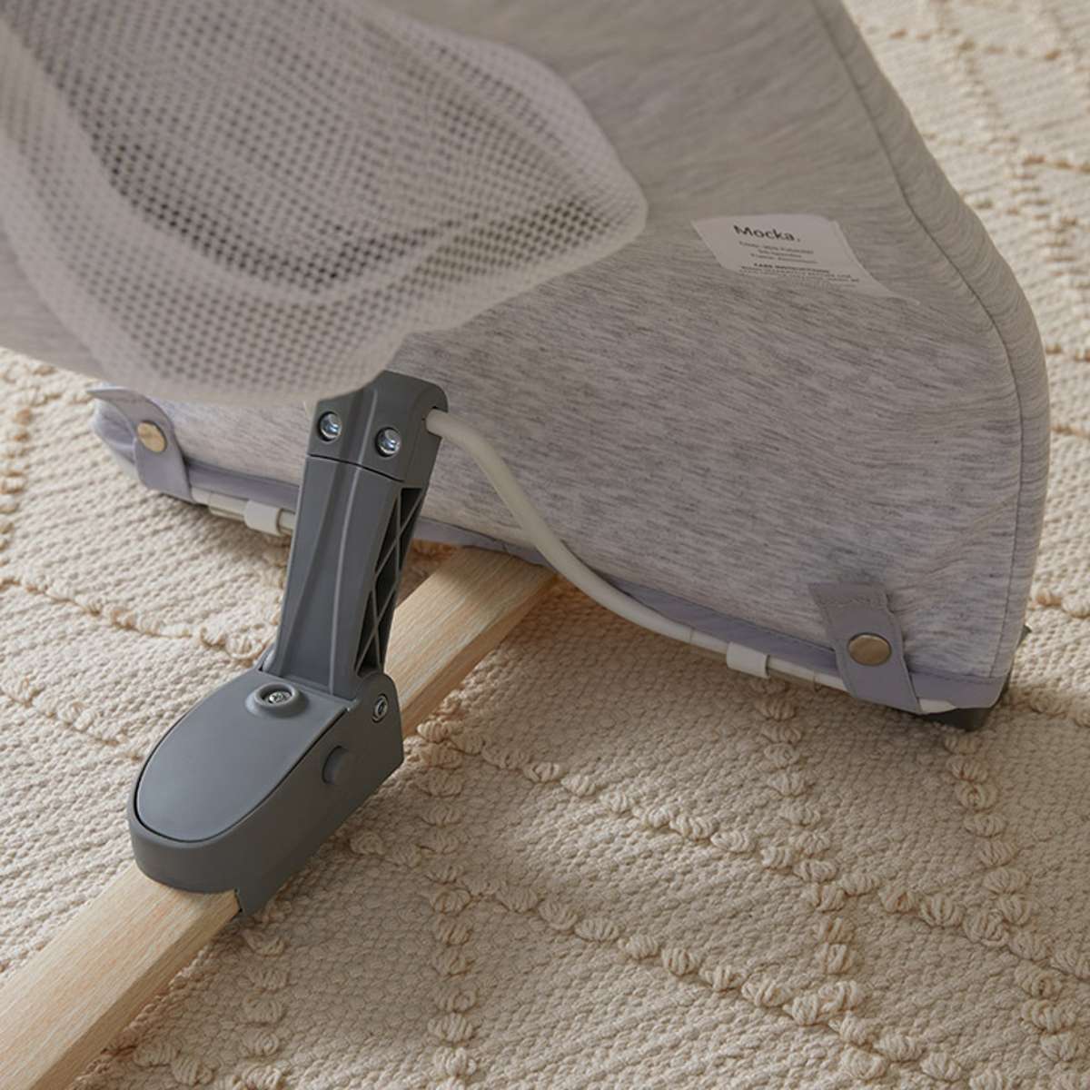 Aubrey Padded Bouncer - Soft Grey - Image 8