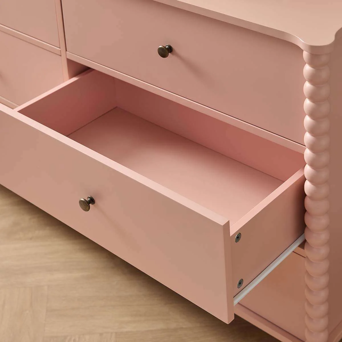 Betti Bobbin Six Drawer - Pink - Image 4