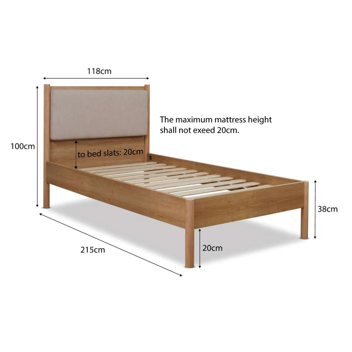 Blair Bed - King Single - Image 10