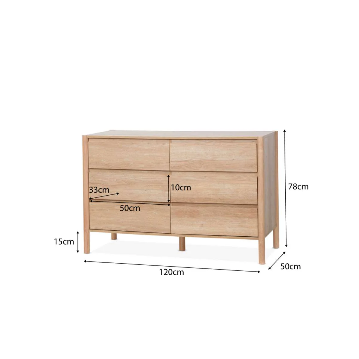 Blair Six Drawer - Image 8