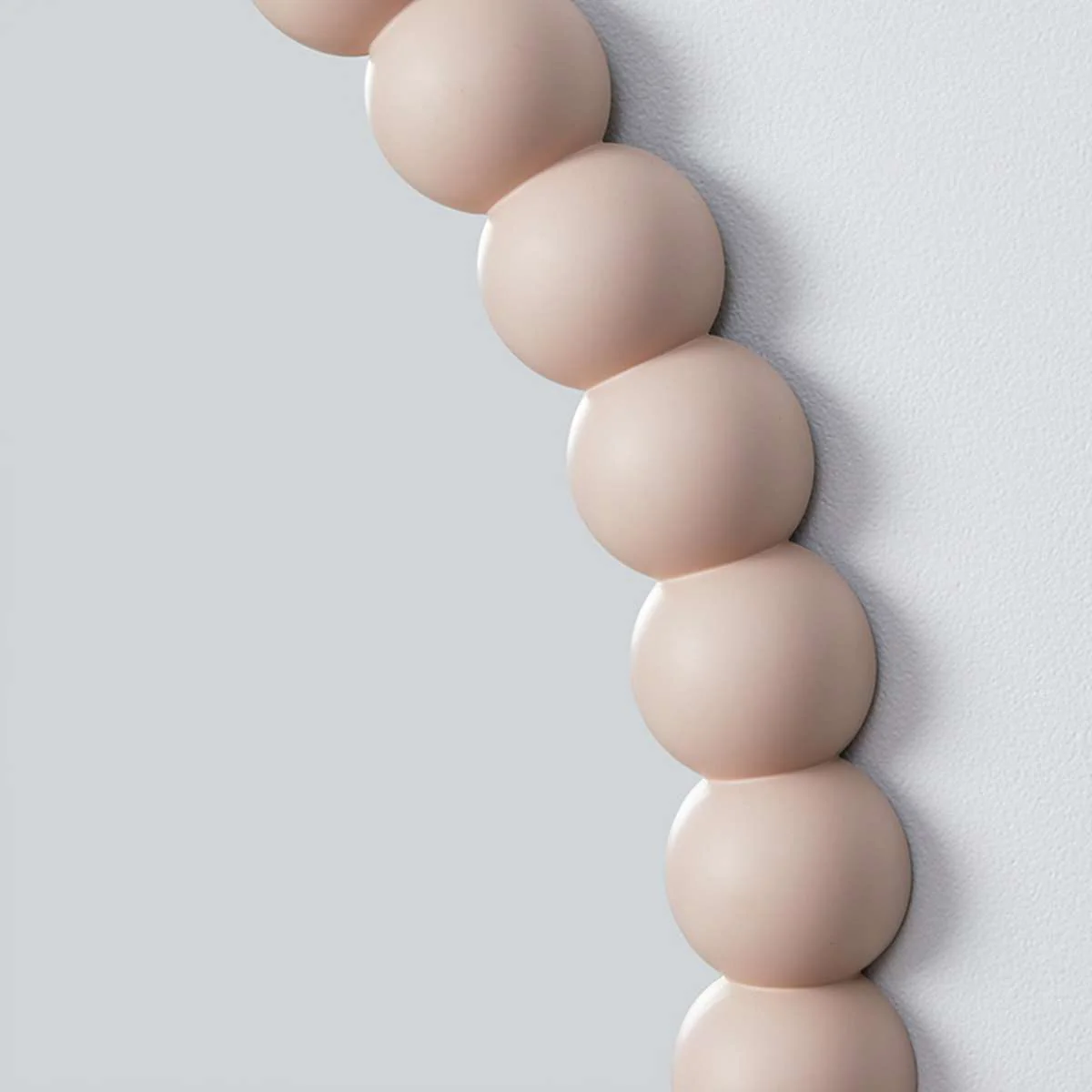 Bobbin Mirror - Round - Pink - Image 6