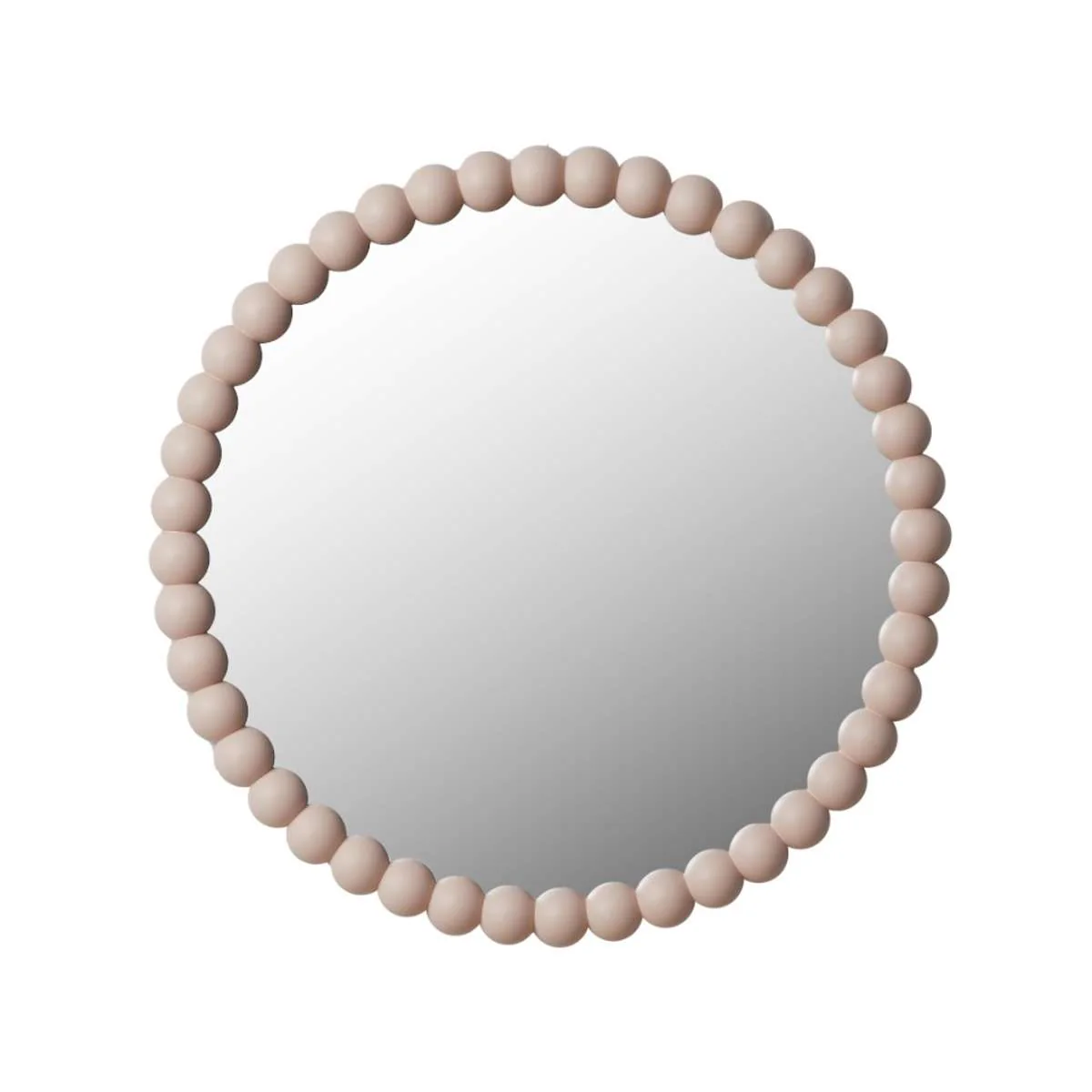 Bobbin Mirror - Round - Pink - Image 8