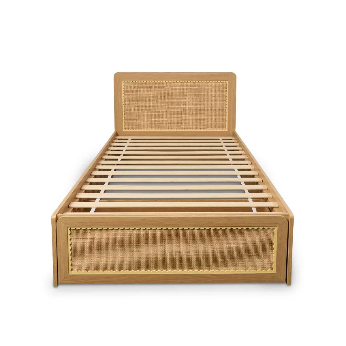Bonnie Storage King Single Bed - Natural - Image 12