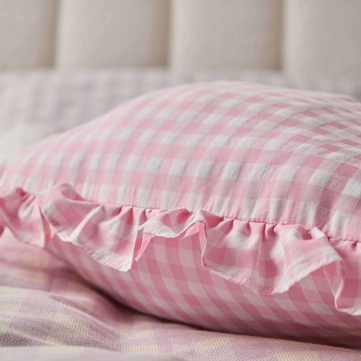 Bow Cushion Large - Pink - Image 5