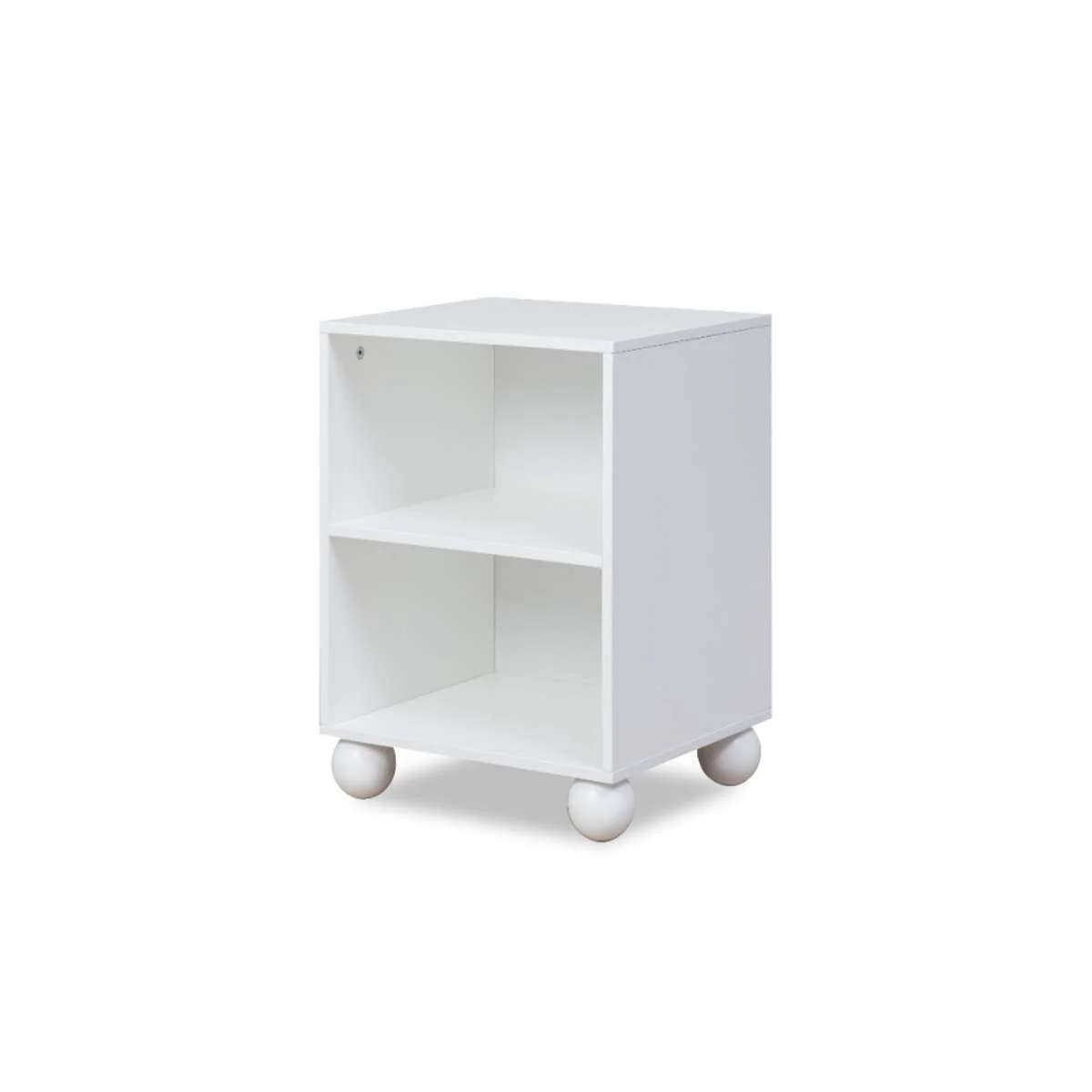 Bubble Ball Feet Side Table - White - Image 8