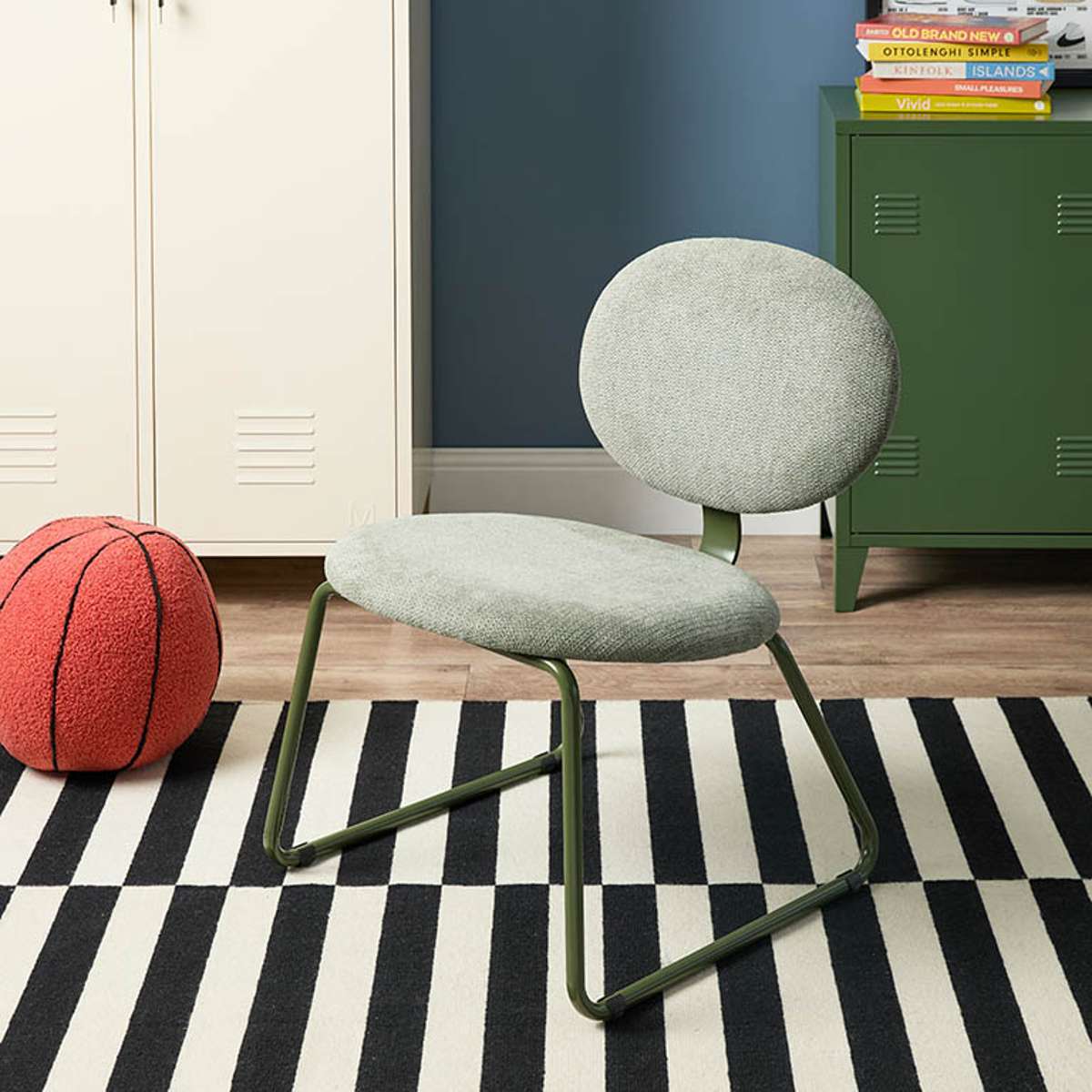 Charley Easy Chair - Green/Khaki - Image 3