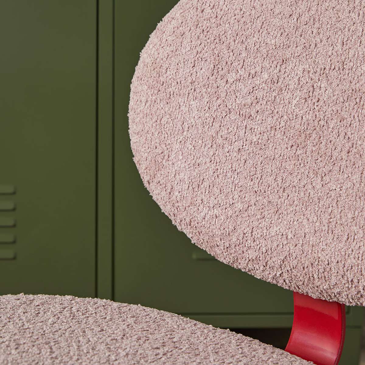 Charley Easy Chair - Pink/Red - Image 6