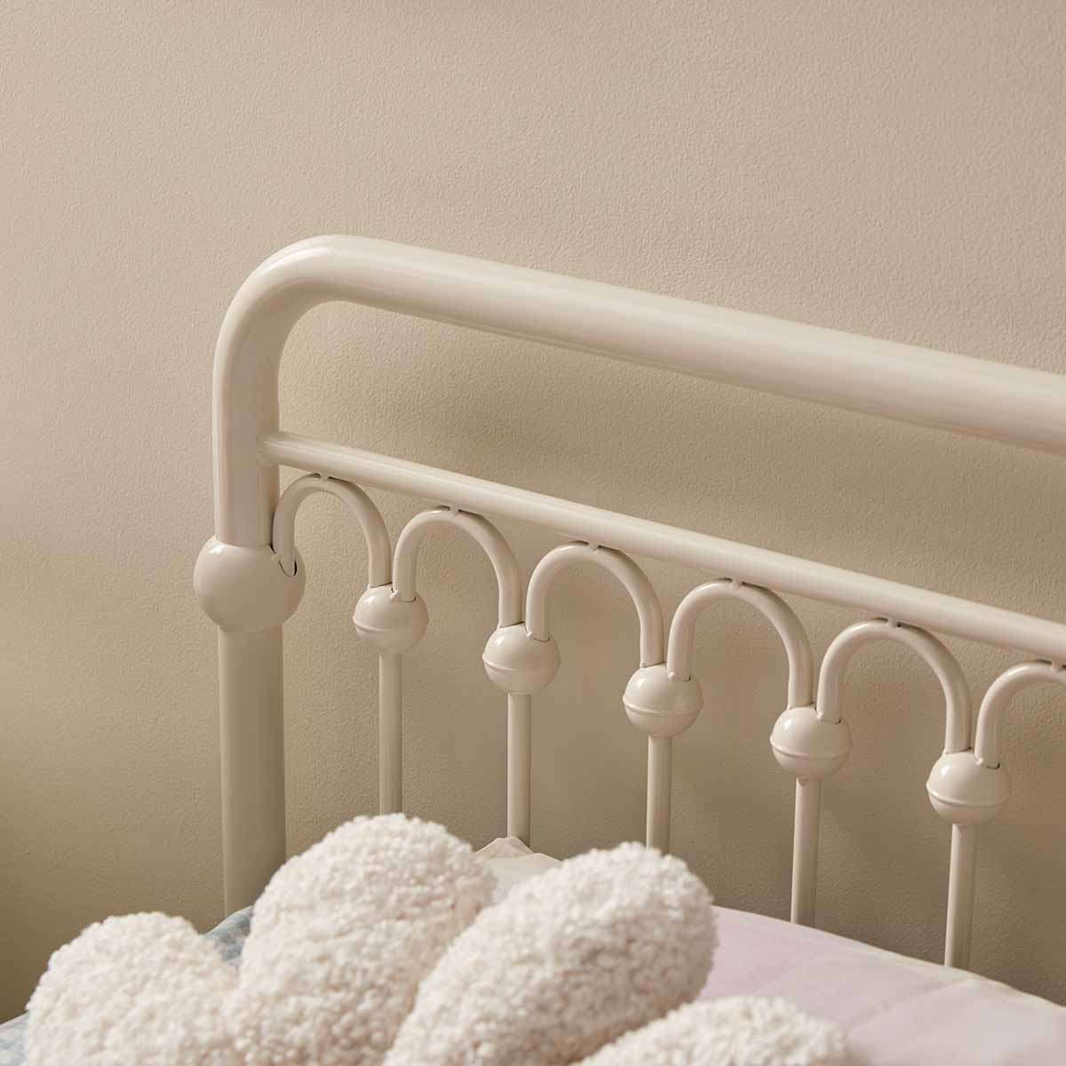 Classic Cottage Bed - King Single - Cream - Image 3