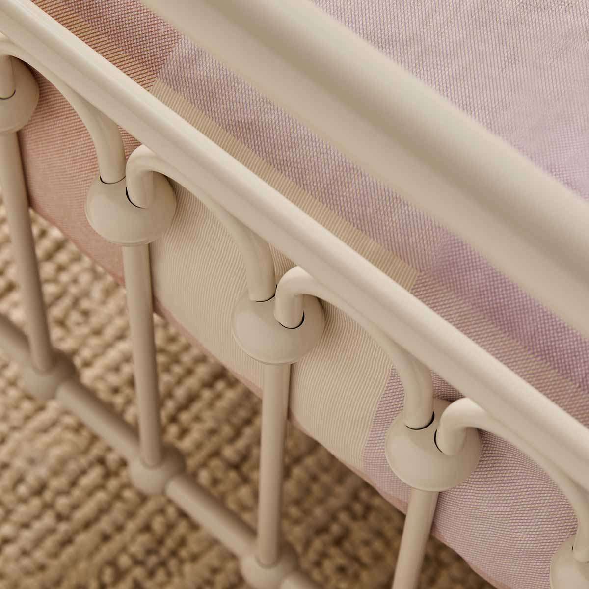 Classic Cottage Bed - King Single - Cream - Image 6