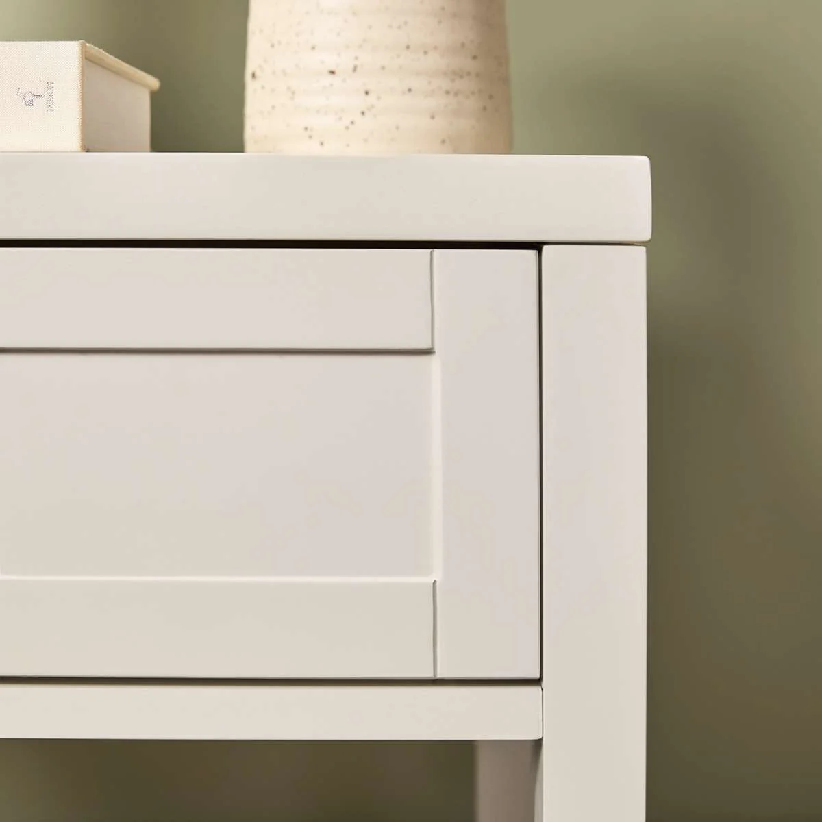 Cove Bedside Table - Beige - Image 5