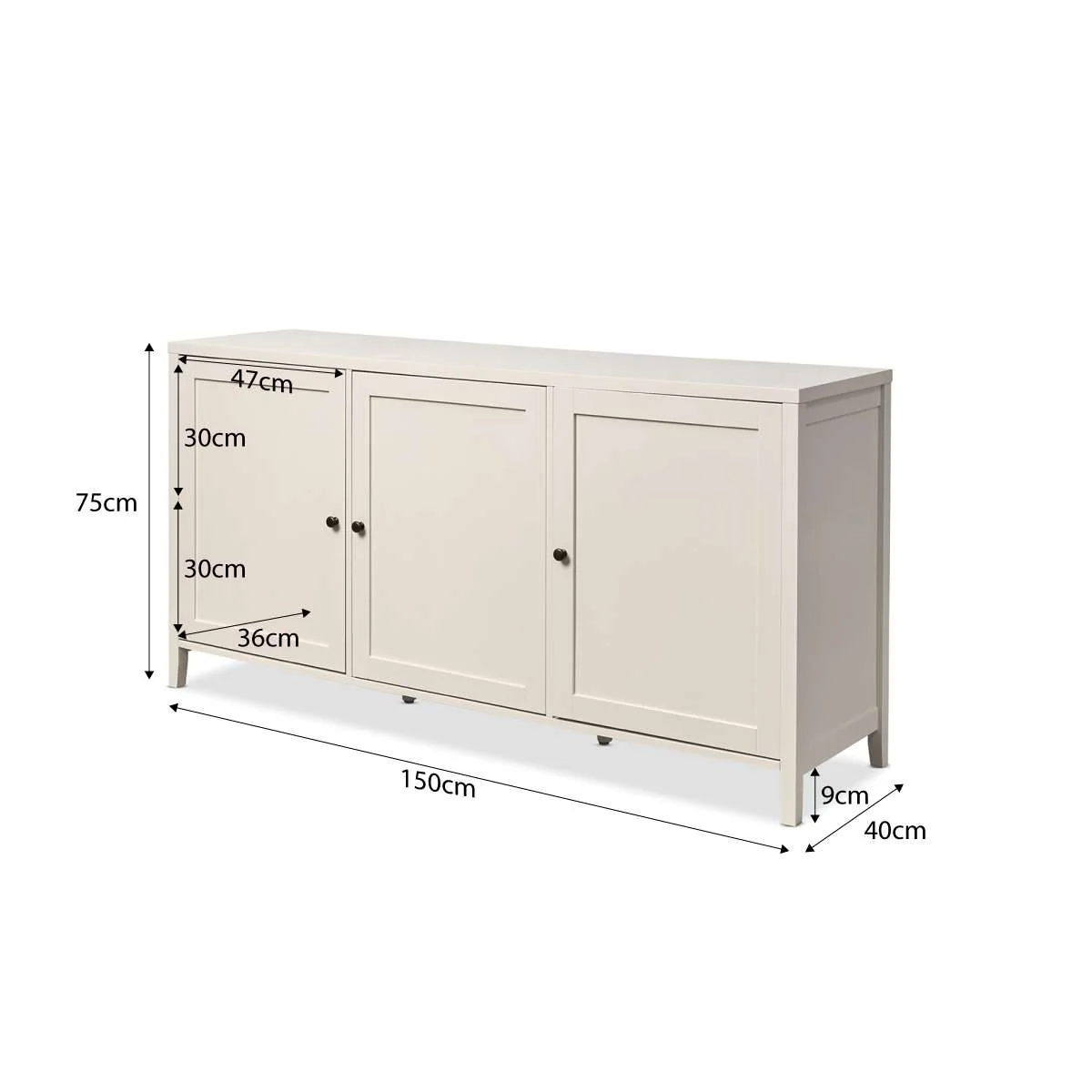 Cove Buffet - Beige - Image 9