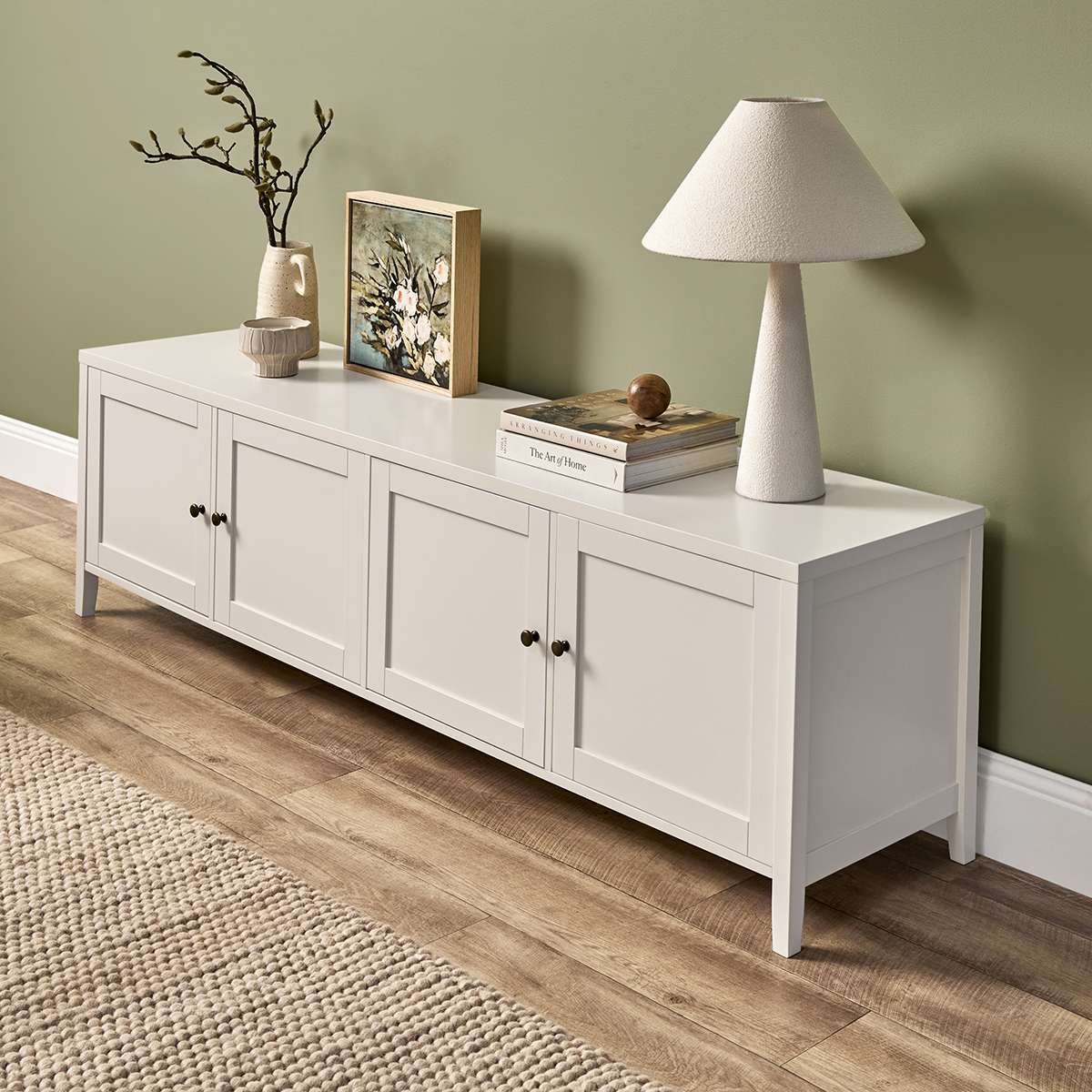 Cove Entertainment Unit - Beige - Image 3