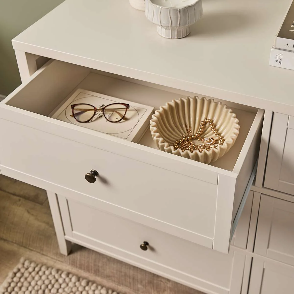 Cove Six Drawer - Beige - Image 2