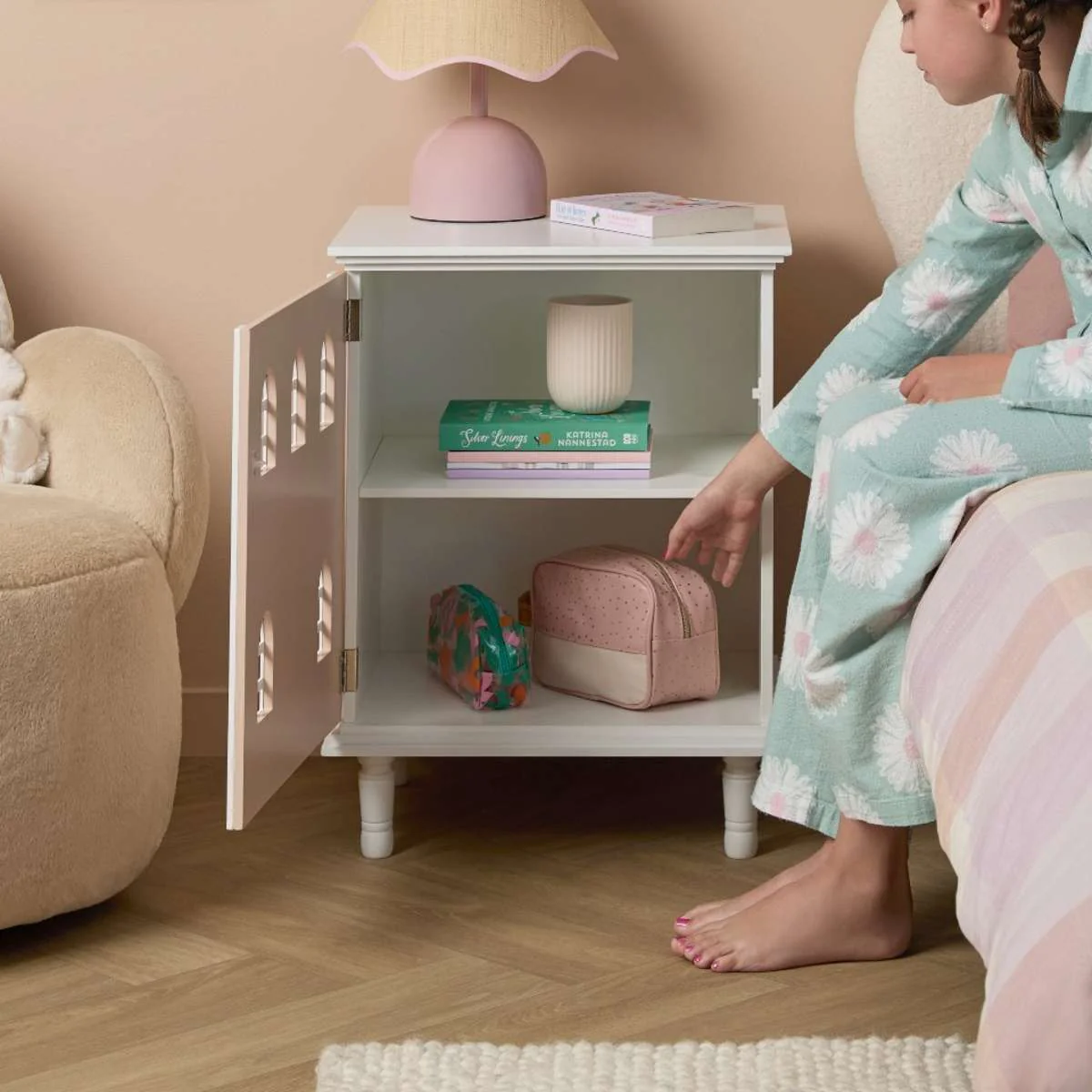 Dollhouse Bedside Table - Pink - Image 13