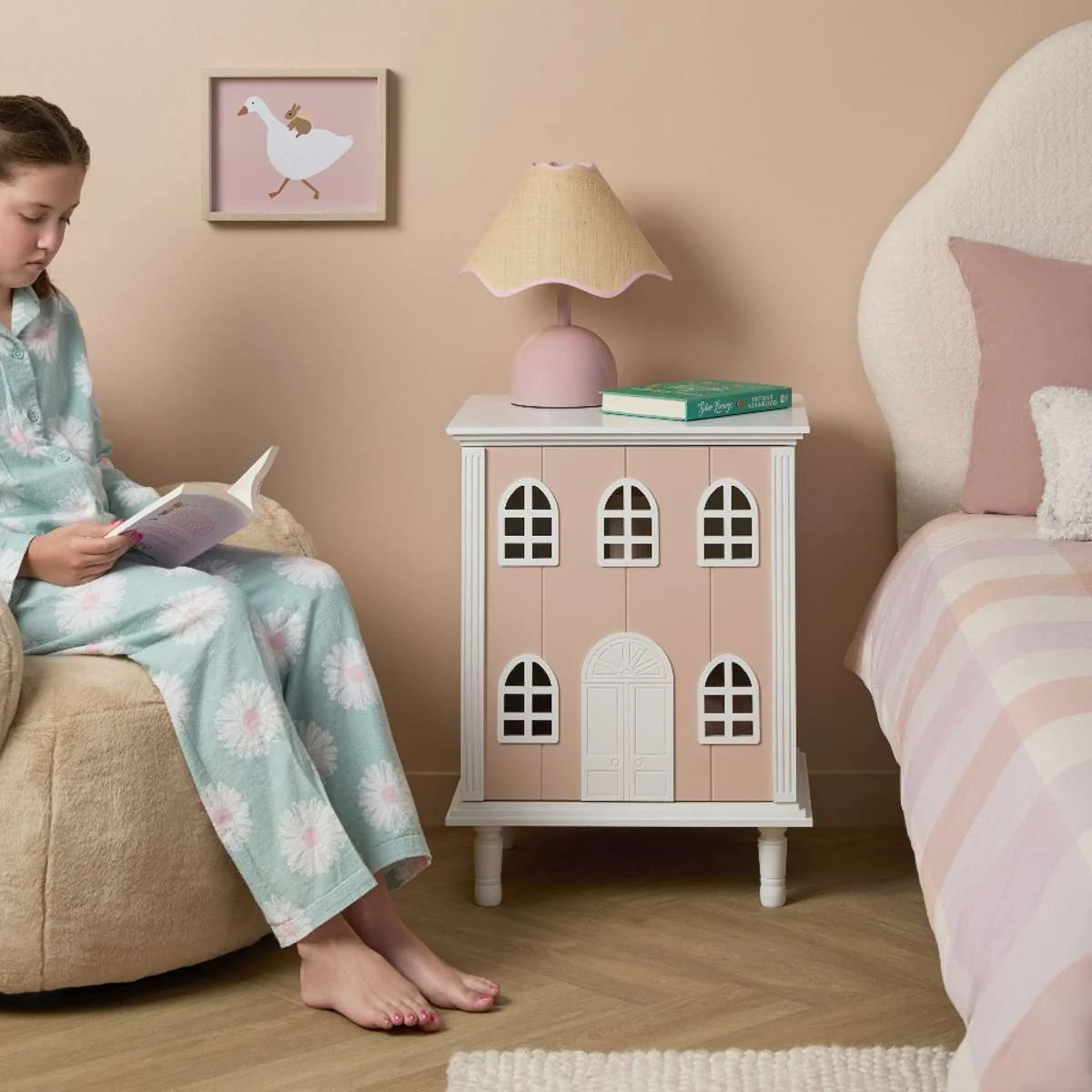 Dollhouse Bedside Table - Pink - Image 4