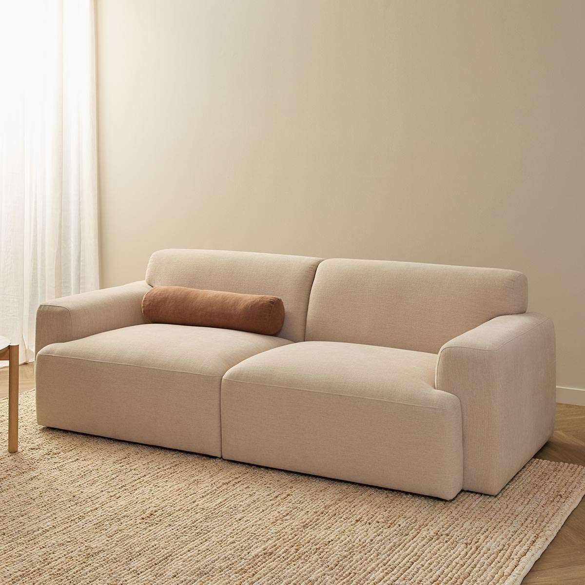 Dylan 2.5 Seater Sofa - Natural - Image 3