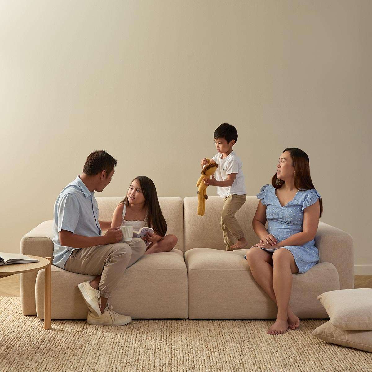 Dylan 2.5 Seater Sofa - Natural - Image 4