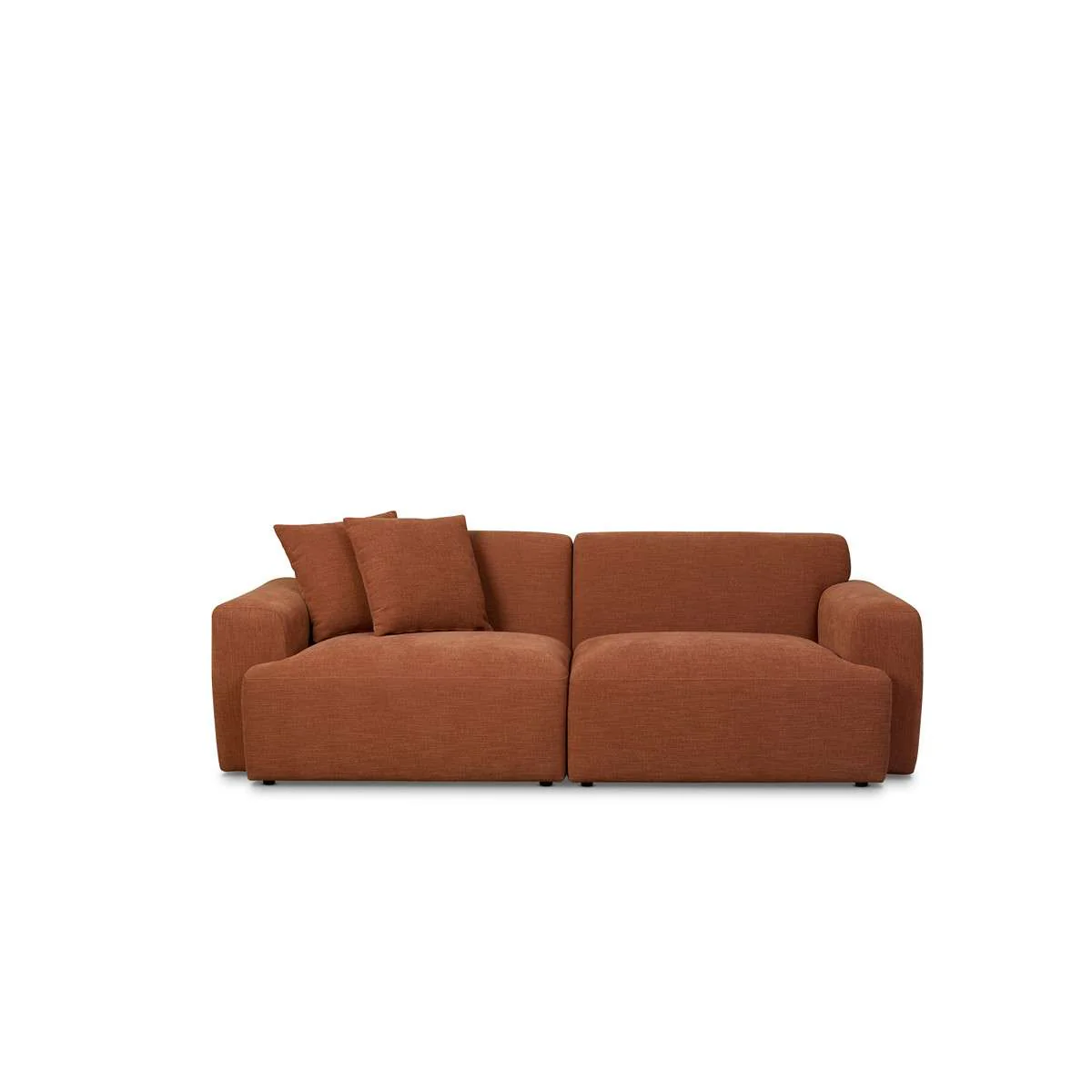 Dylan 2.5 Seater Sofa - Rust - Image 17