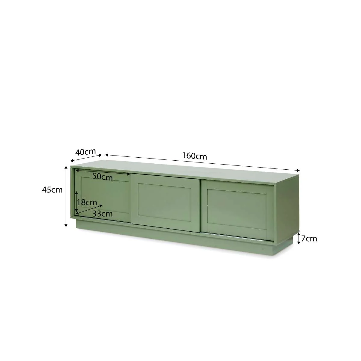 Eros Entertainment Unit - Sage Green - Image 15