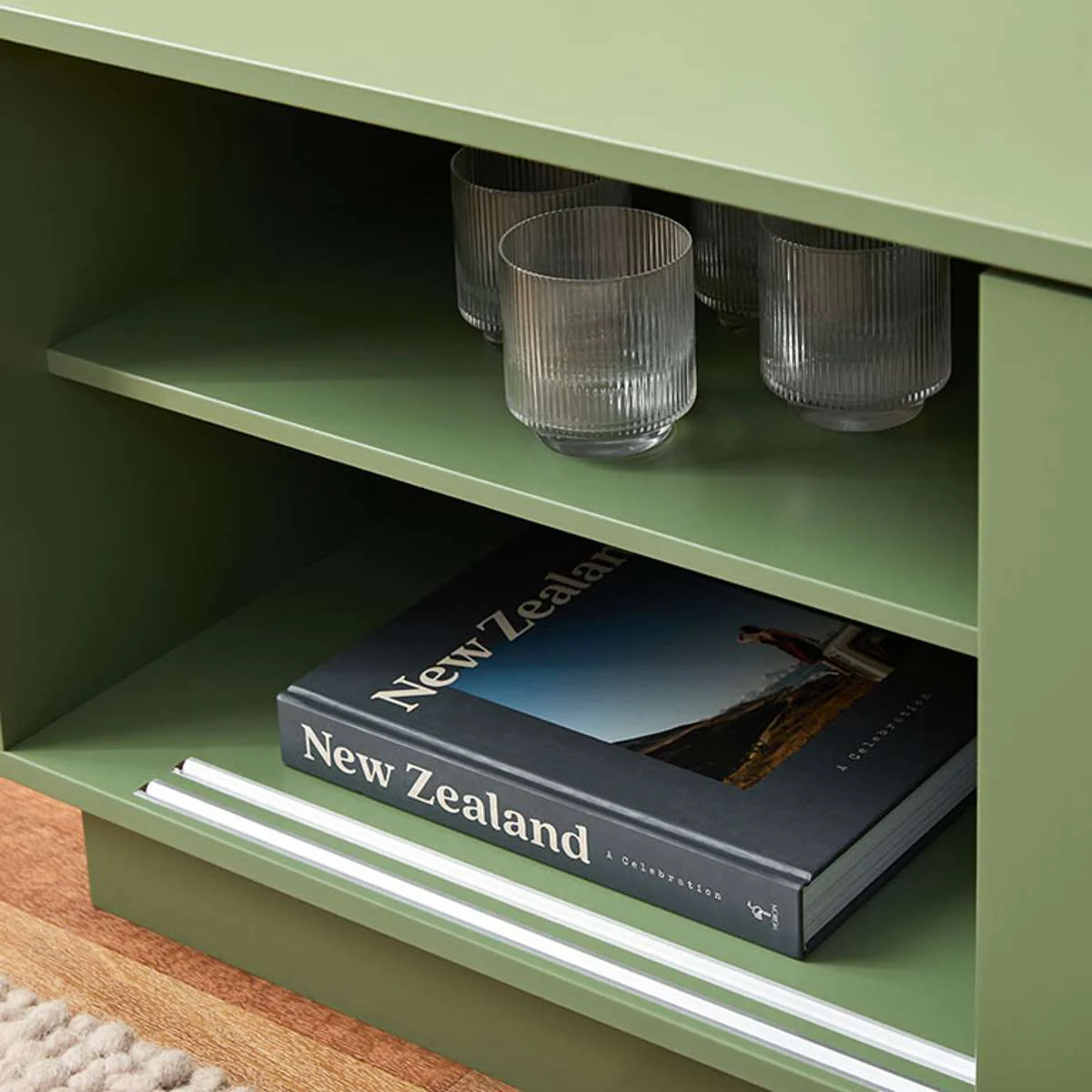 Eros Entertainment Unit - Sage Green - Image 9