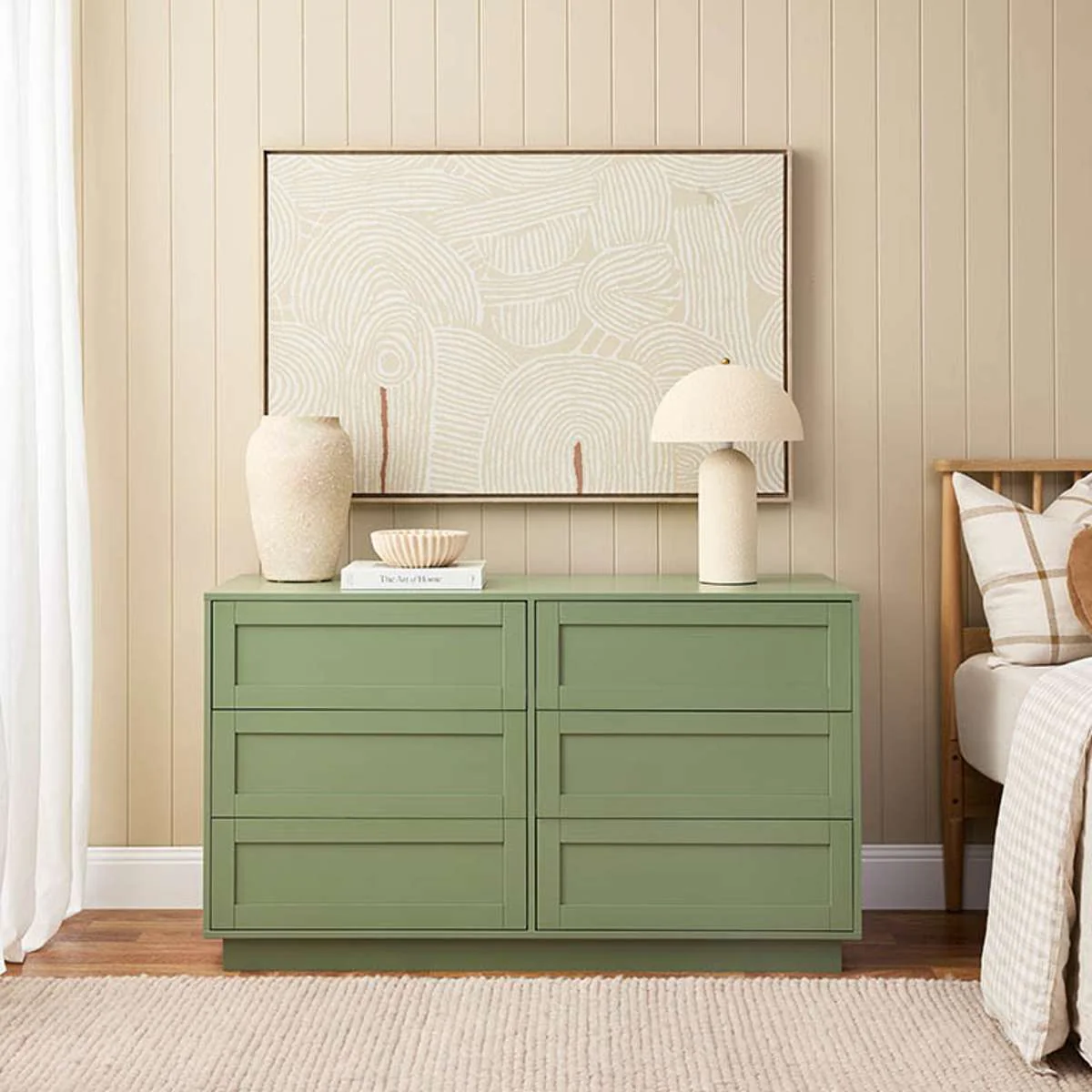 Eros Six Drawer - Sage Green Bundle - Image 2