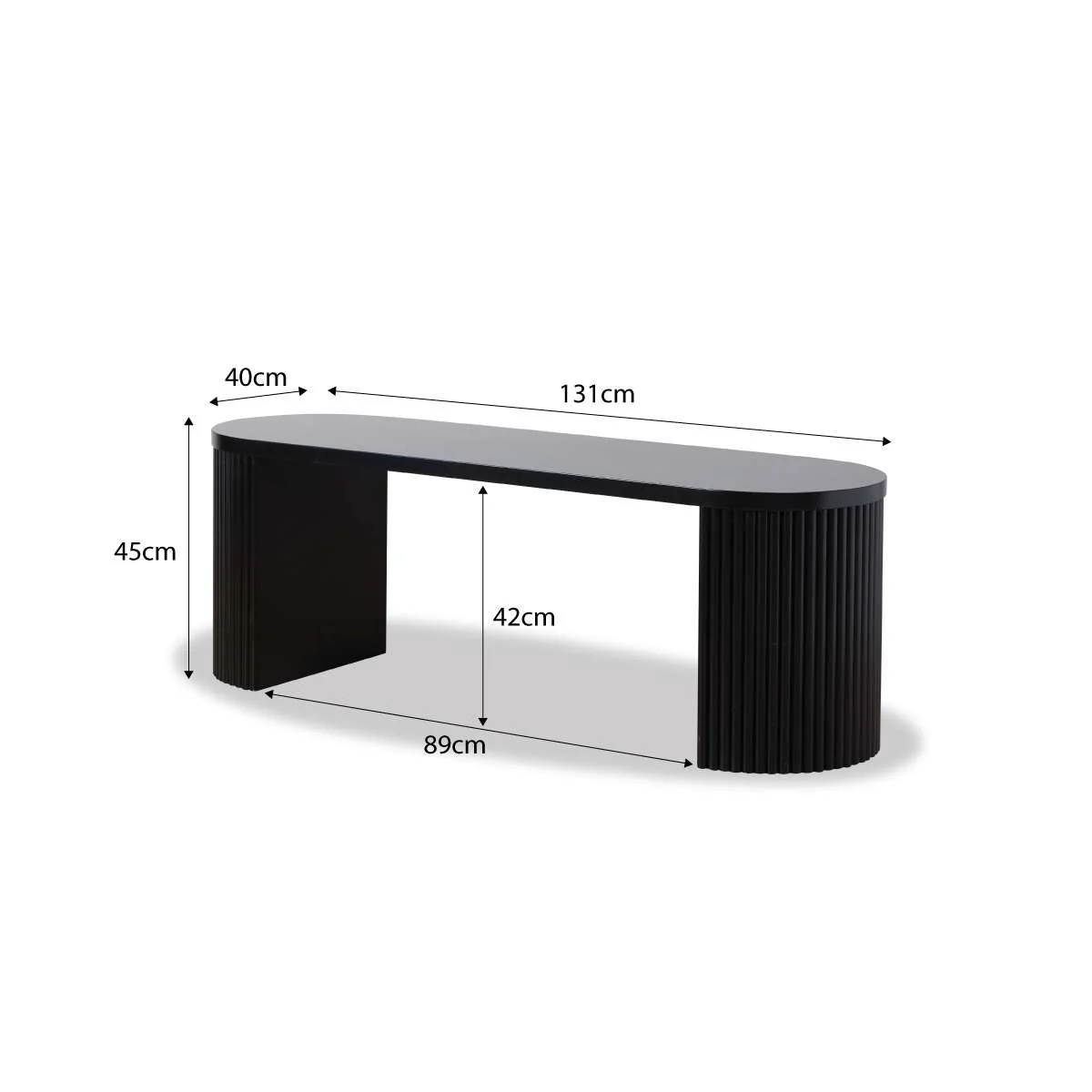 Eve Bench Seat - Black - Image 8
