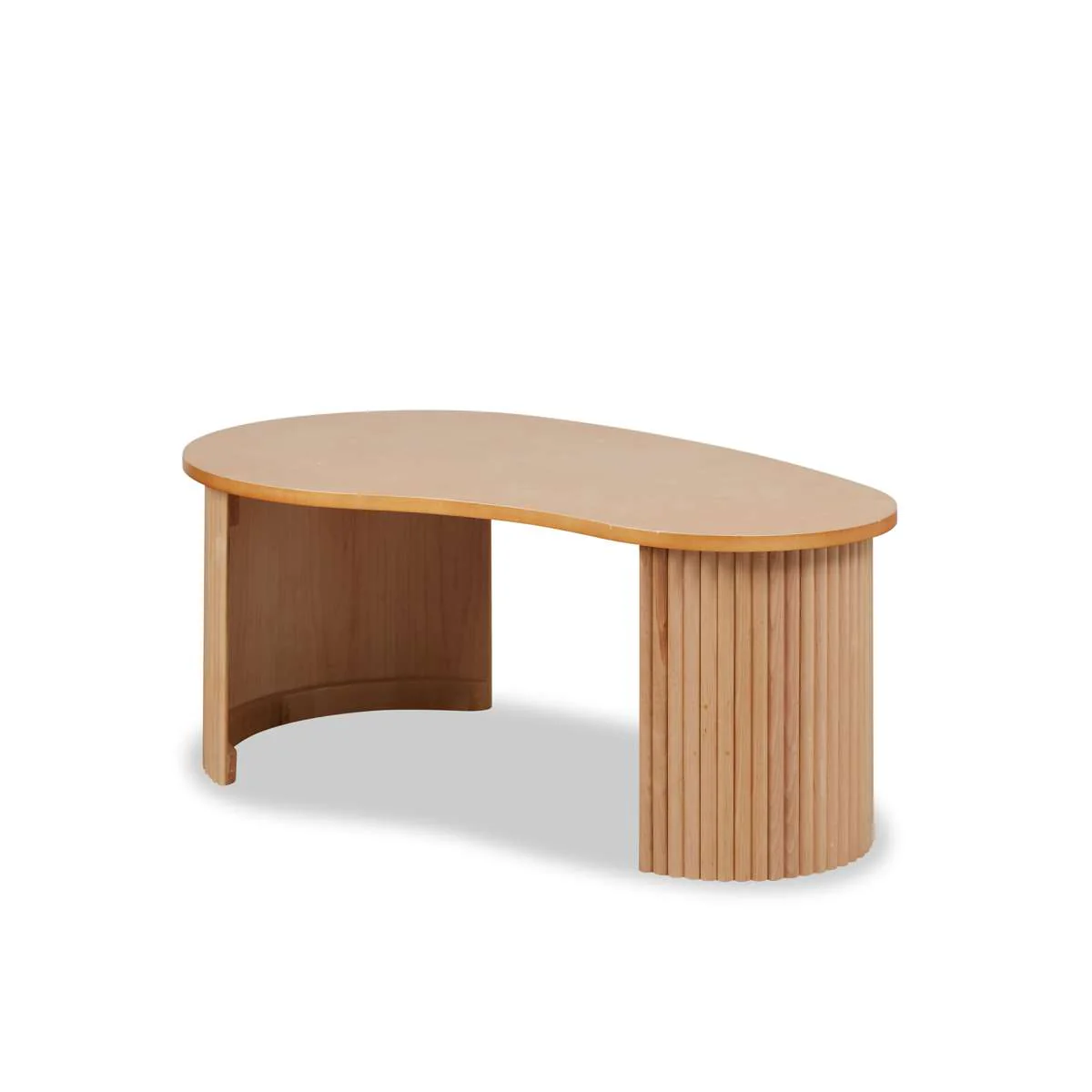 Eve Pebble Shaped Coffee Table - Birch - Image 12