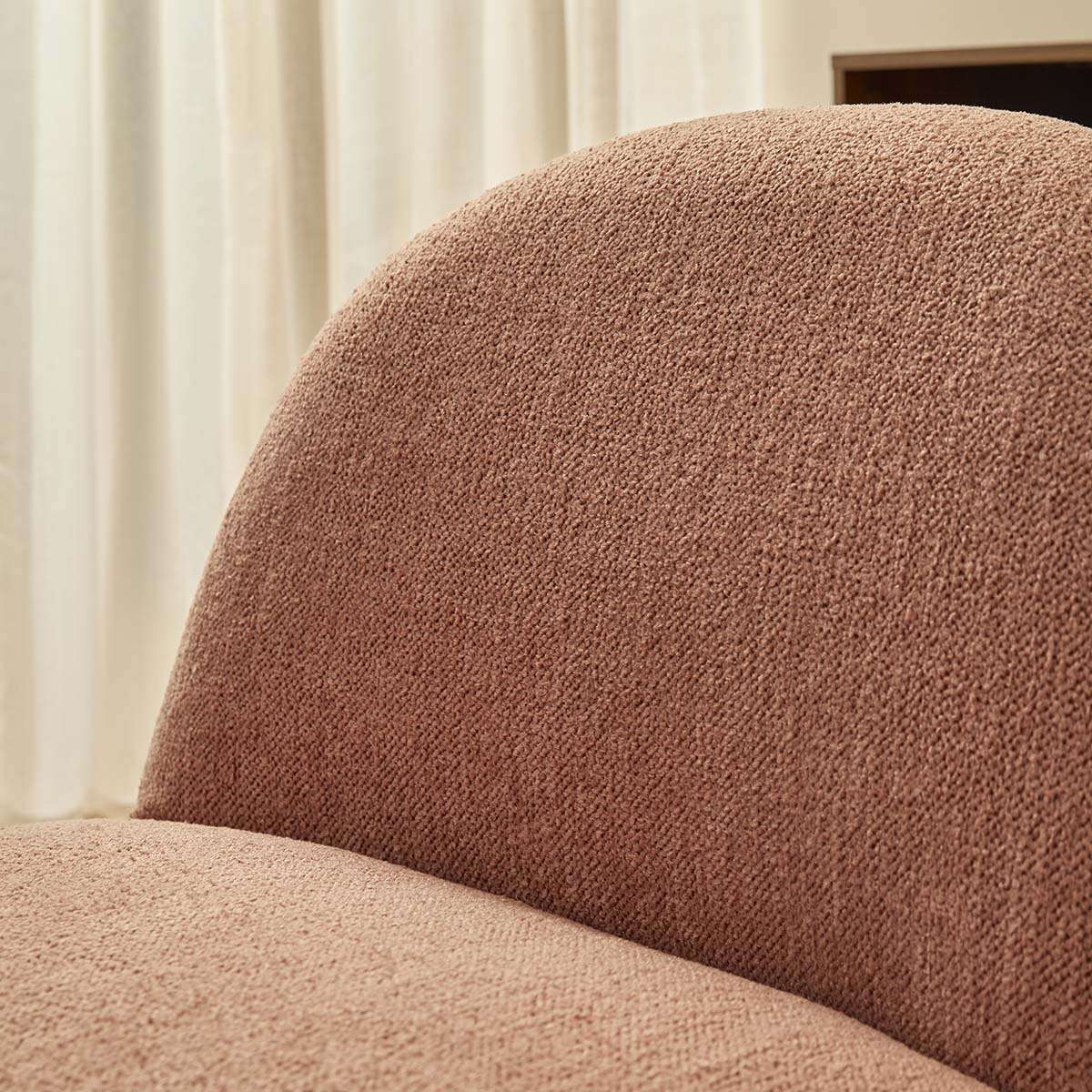 Farrow Swivel Occasional Chair - Clay - Image 2