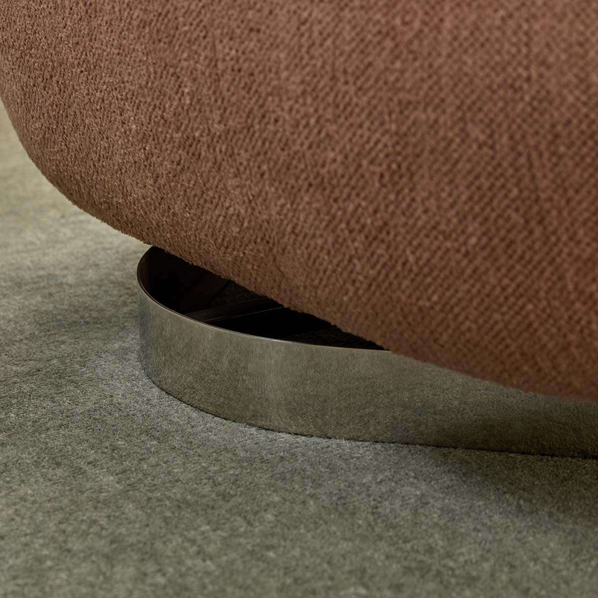 Farrow Swivel Occasional Chair - Clay - Image 4