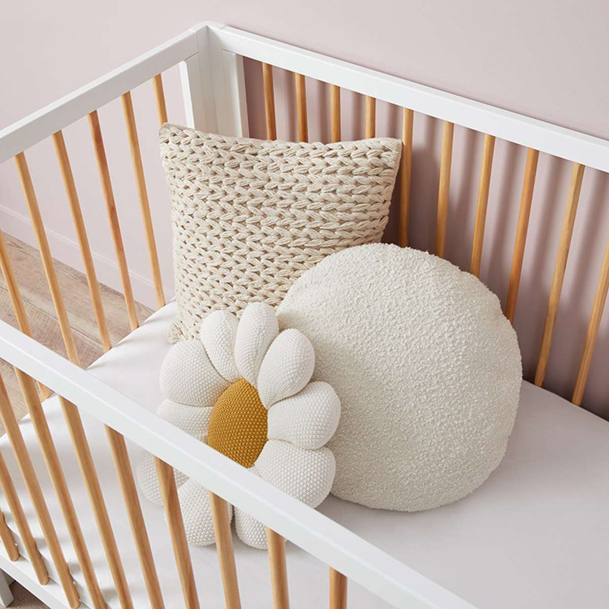 Fraser Coastal Cot - White/Natural - Image 4