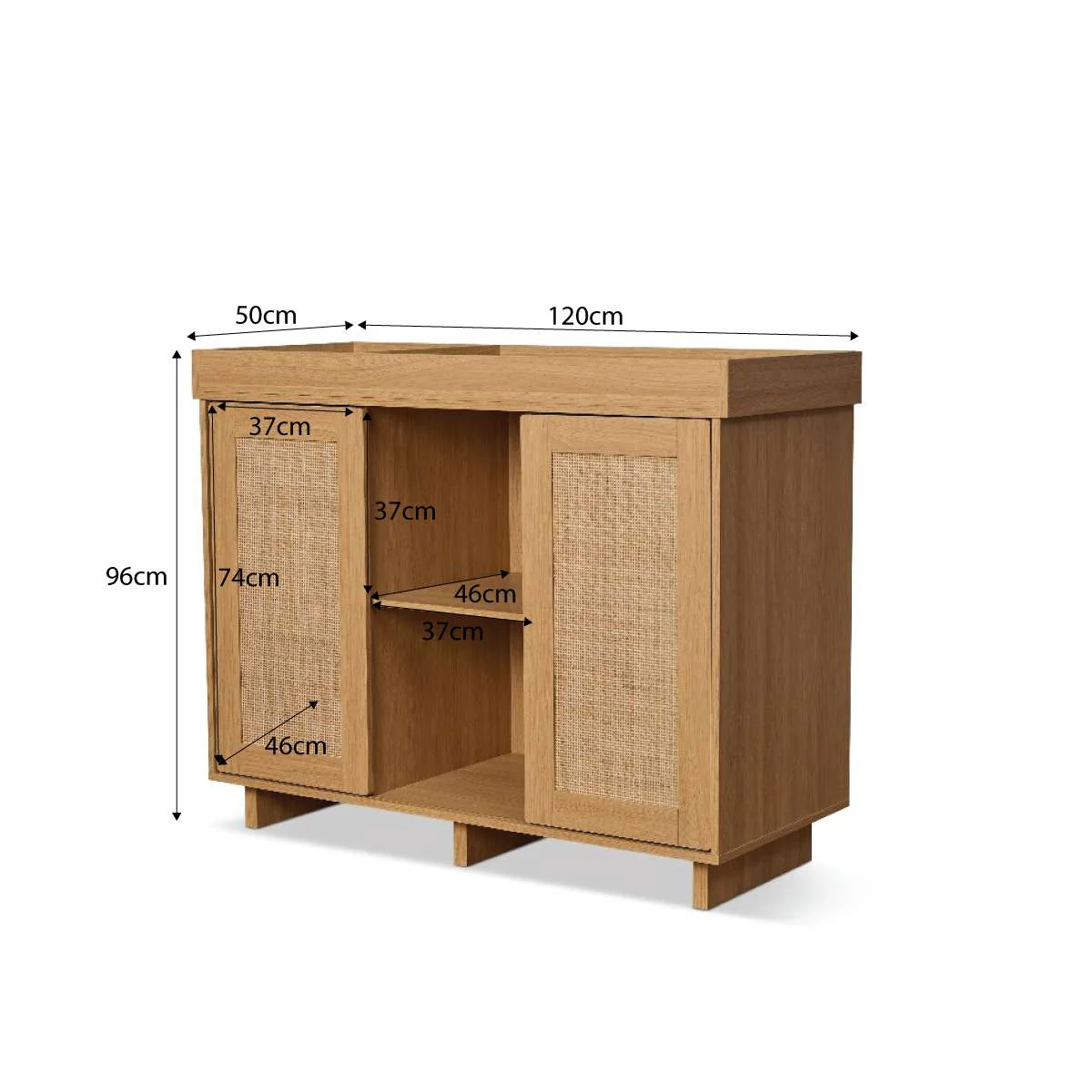 Elliot Change Table with Removable Top - Natural - Image 9
